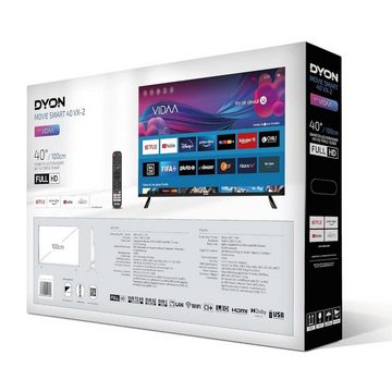 Dyon MOVIE SMART 40 VX-2 LED-Fernseher (100 cm/40 Zoll, Full HD, Smart-TV)