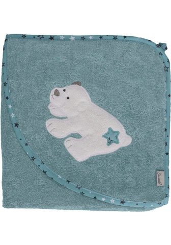 Sterntaler ® Kapuzenhandtuch Kapuzenbadetuch Eisb...