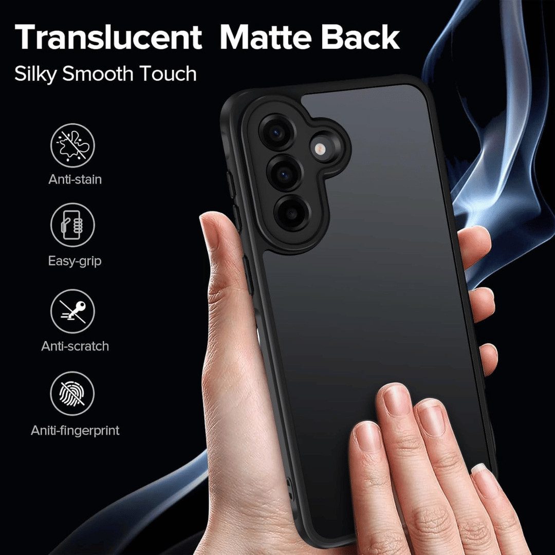 SmartUP Smartphone-Hülle + 2X Schutzglas für Samsung Galaxy A57 5G Panzerfolie Display Case 9H 6,7 Zoll, integrierter Kameraschutz – Bild 5 von 5