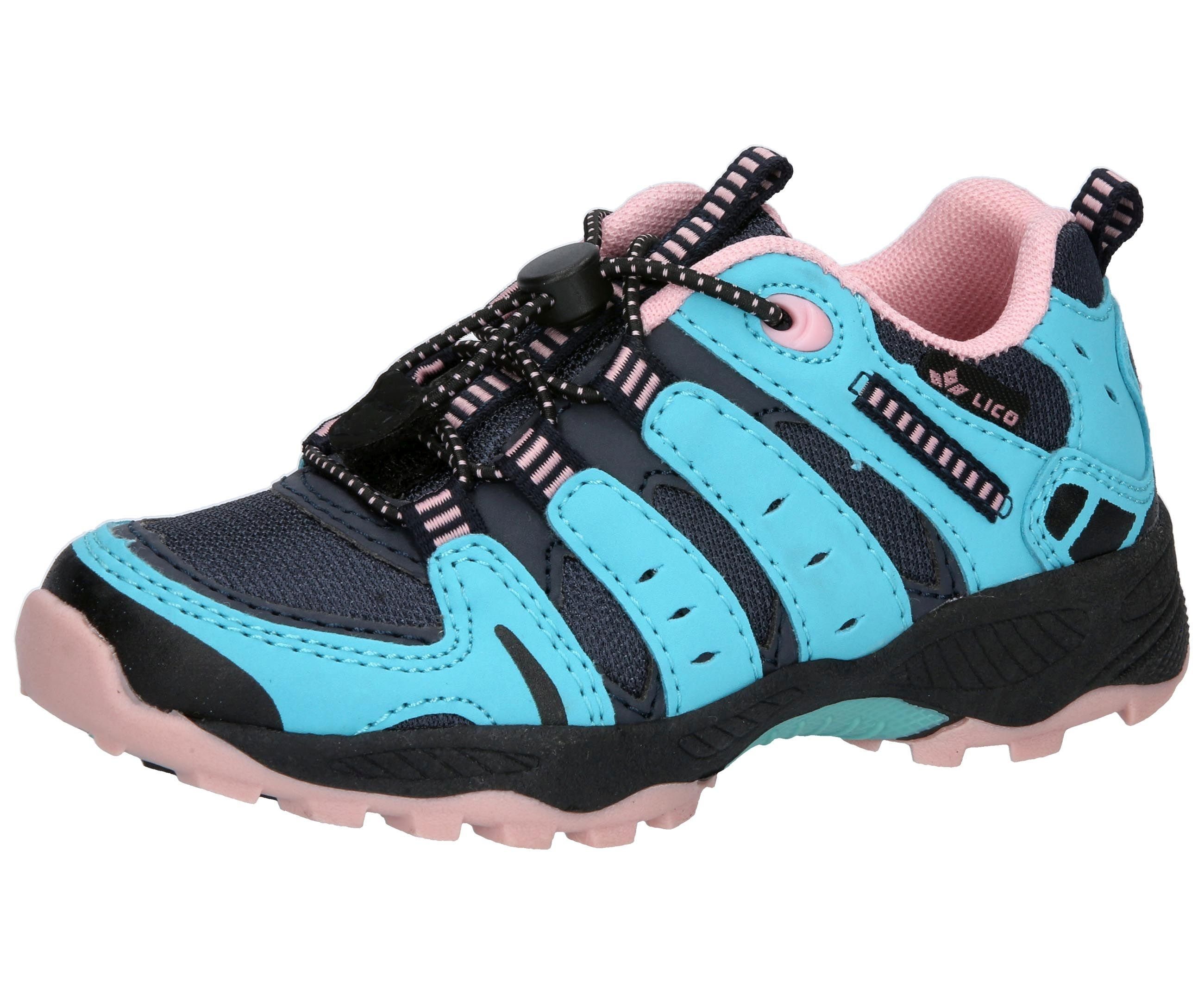 Lico Outdoorschuh Fremont Outdoorschuh marine/türkis/rosa