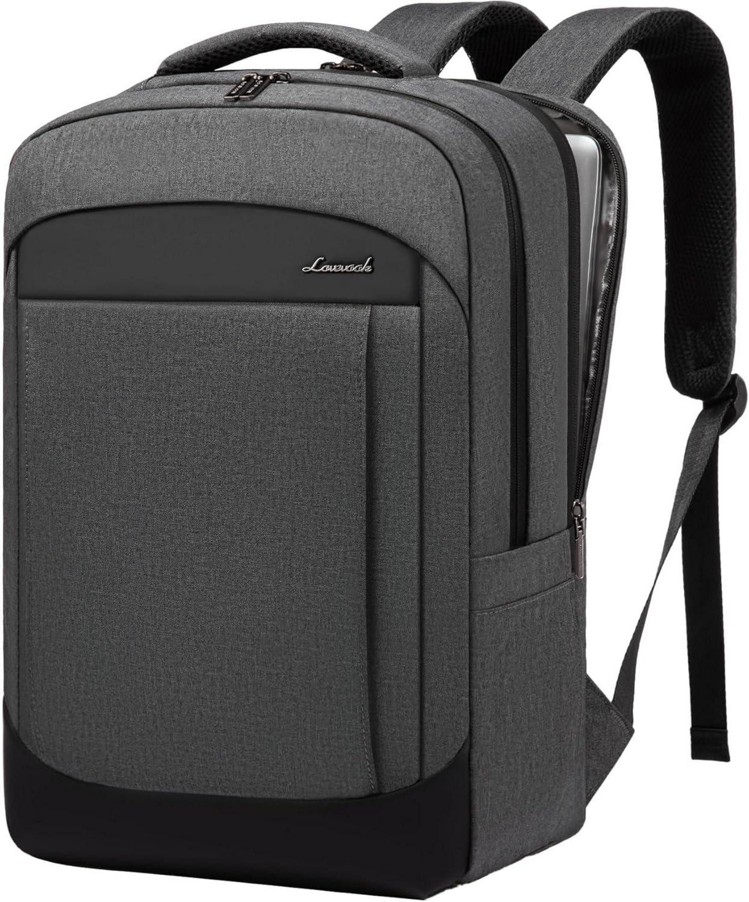 Laptoprucksack Laptop Rucksack Herren 15.6 Zoll Business Schulrucksack wasserdicht