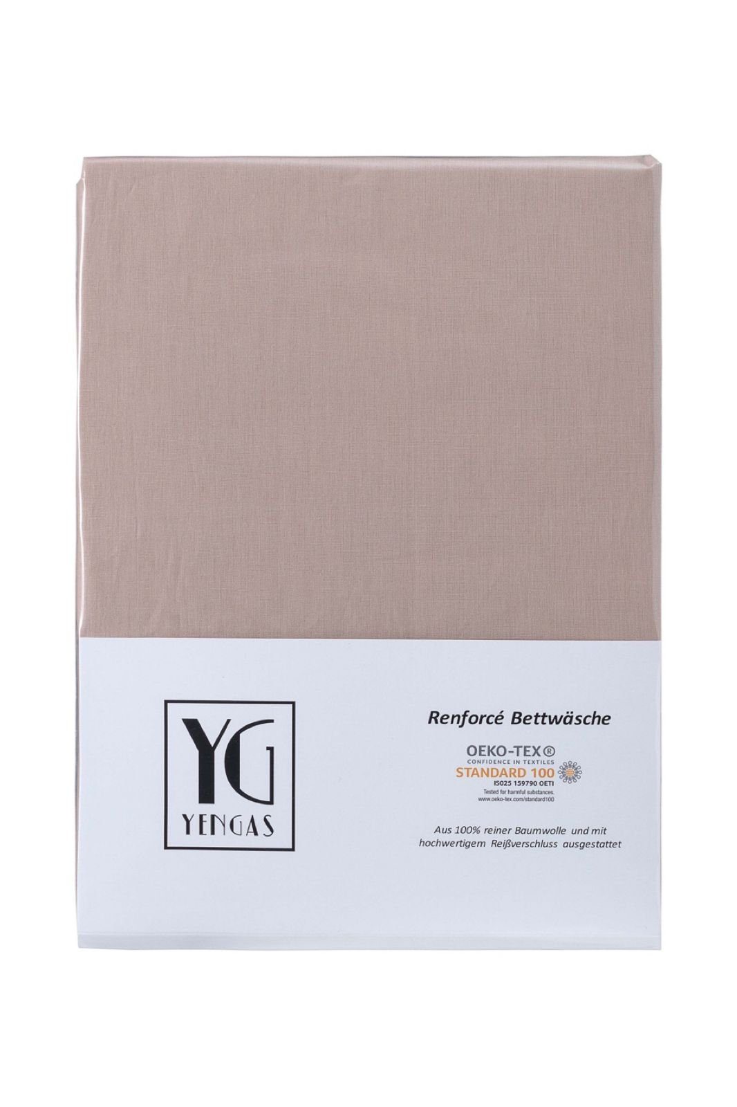 YENGAS Bettwäsche mit Reißverschluss, 100% Baumwolle, günstig online kaufen