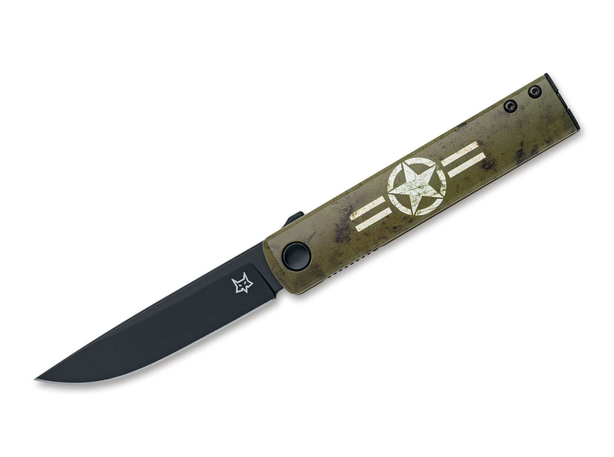 Fox Knives Taschenmesser Fox Knives Chnops UV Becut Aluminum Army