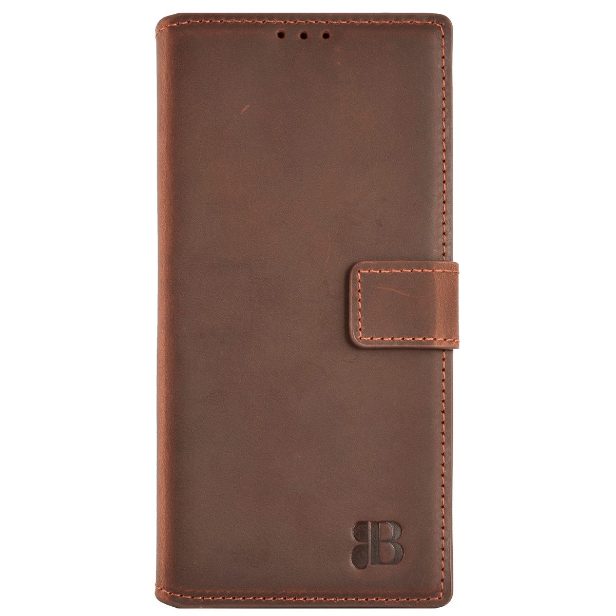 Burkley Handytasche Leder Book Cover für Samsung Galaxy S23 Ultra Handyhülle (1-tlg., Book Case Lederhülle mit Kartenfach und Magnetverschluss), Optimaler Rund-Um-Schutz inkl der Kartenfächer mit RFID / NFC Blocker;
