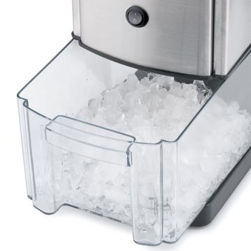 GASTRONOMA Eiscrusher 21114, Edelstahl Ice Crusher für 1 Kilo Eis pro Minute & 3 Liter Fassung