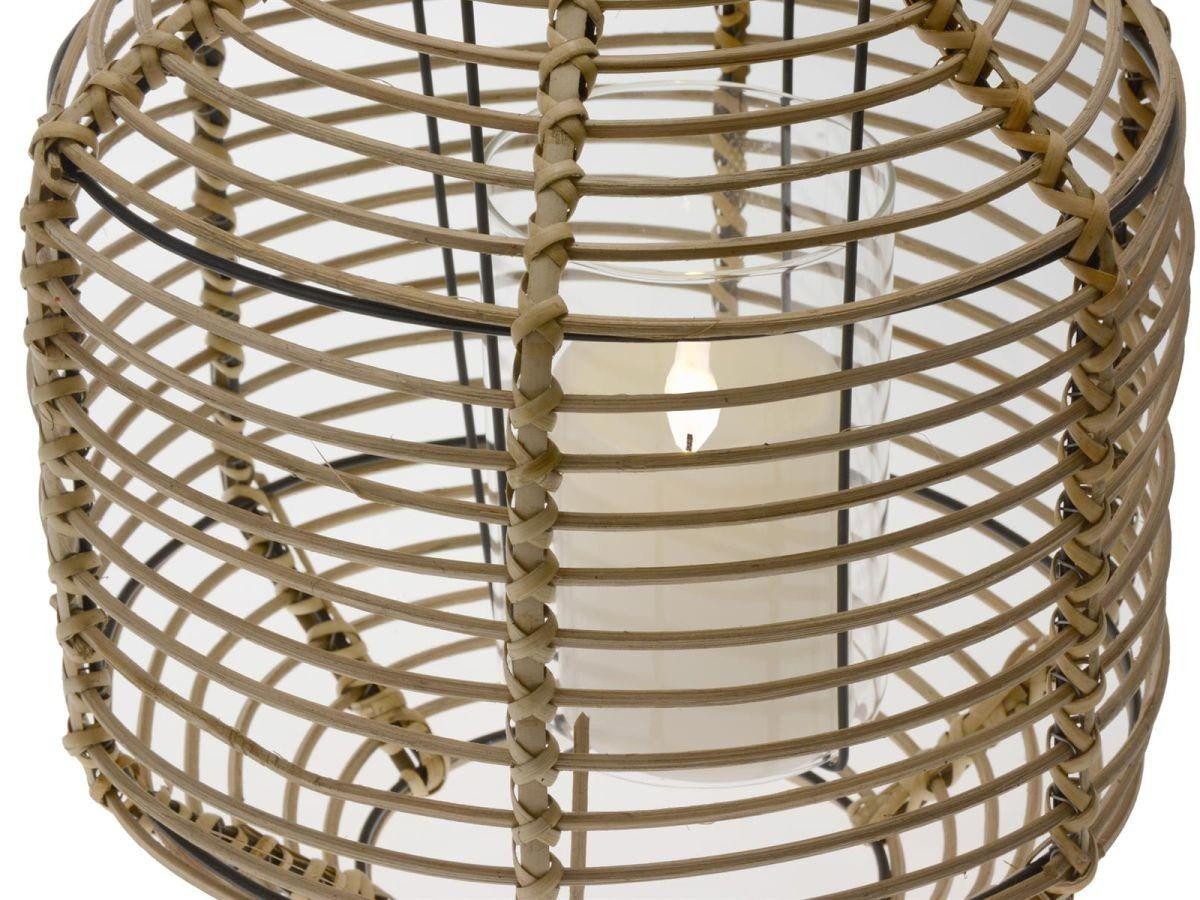 Villa Collection Denmark Laterne Hurrikan (kein Set), Bambus, mit Glas