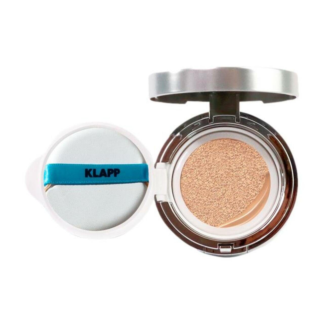 Klapp Cosmetics BB-Creme Hyaluronic Multiple Effect Color & Care Cushion, Pflegende Foundation mit Hyaluronsäure und BB-Crea