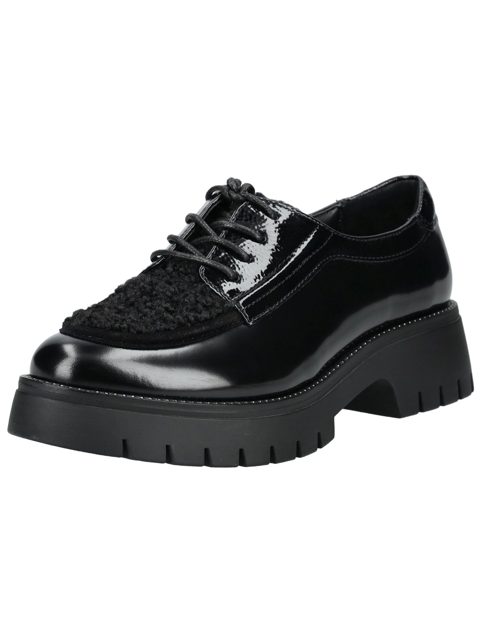 Halbschuhe Leder Schnürschuh
