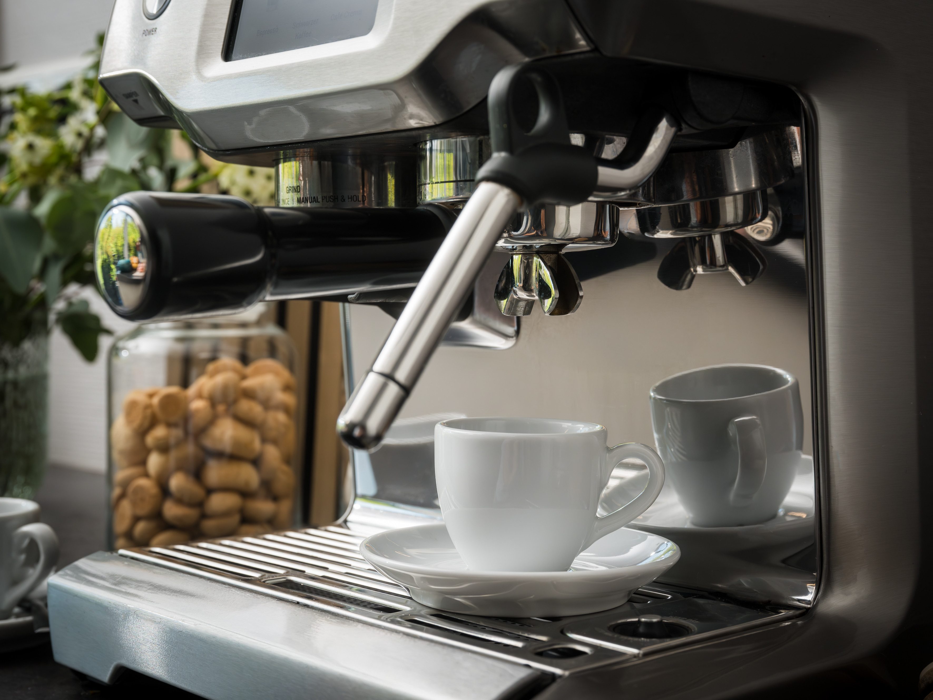 CreaTable Espressotasse Bistrot Weiss, Espresso Set 8-tlg, 8-tlg., Porzellan, Klassiker in Weiß, Der Alleskönner