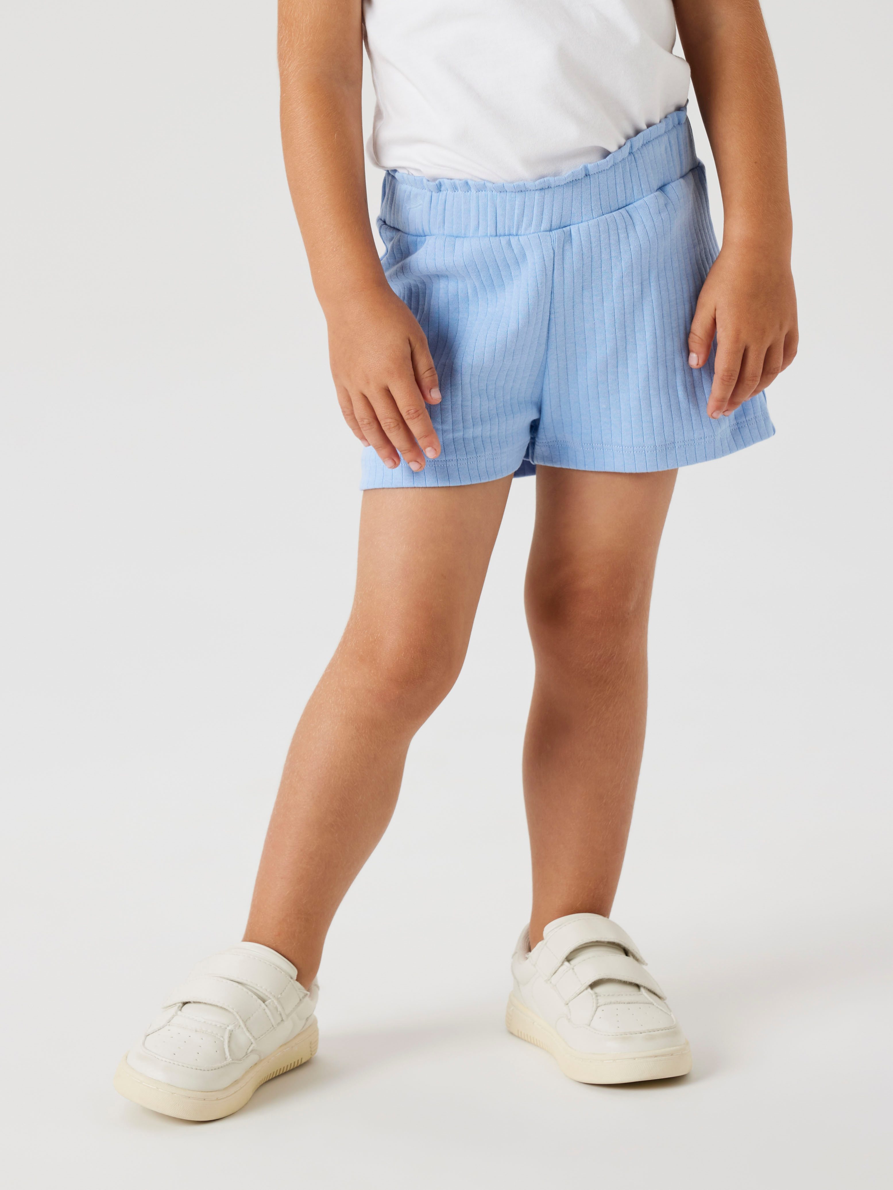 Name It Shorts NMFSURAJALI SHORTS NOOS Baumwollmischung, Paperbag Bündchen, innen verstellbar, Stretch