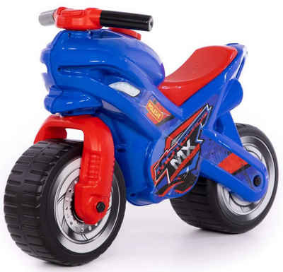 Polesie Rutschmotorrad Motorrad Rutscher MX-ON Kinder Fahrzeug Laufrad Lauflernrad blau
