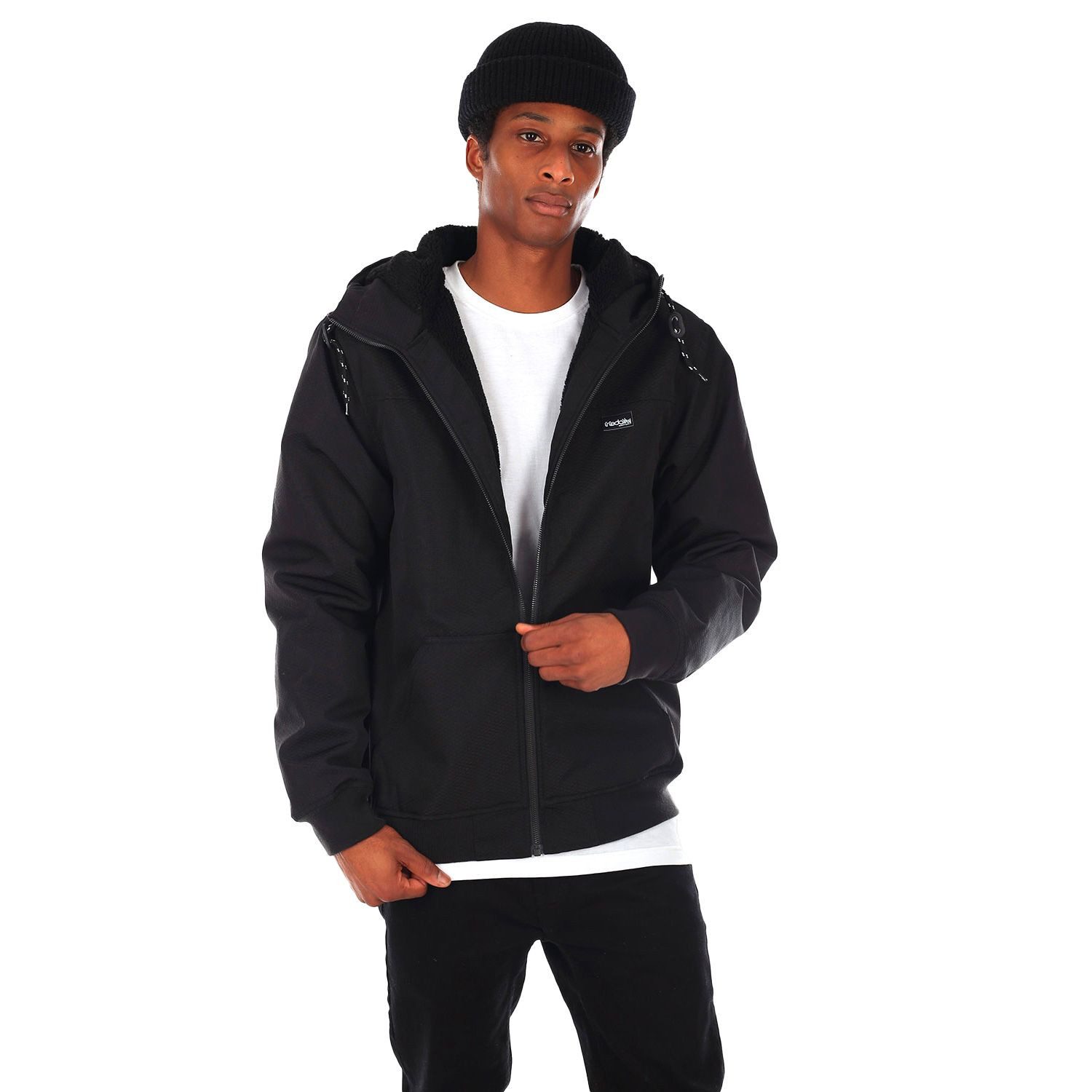 iriedaily Winterjacke Dock36 Swing Jacket gefüttert mit Teddy-Inlay