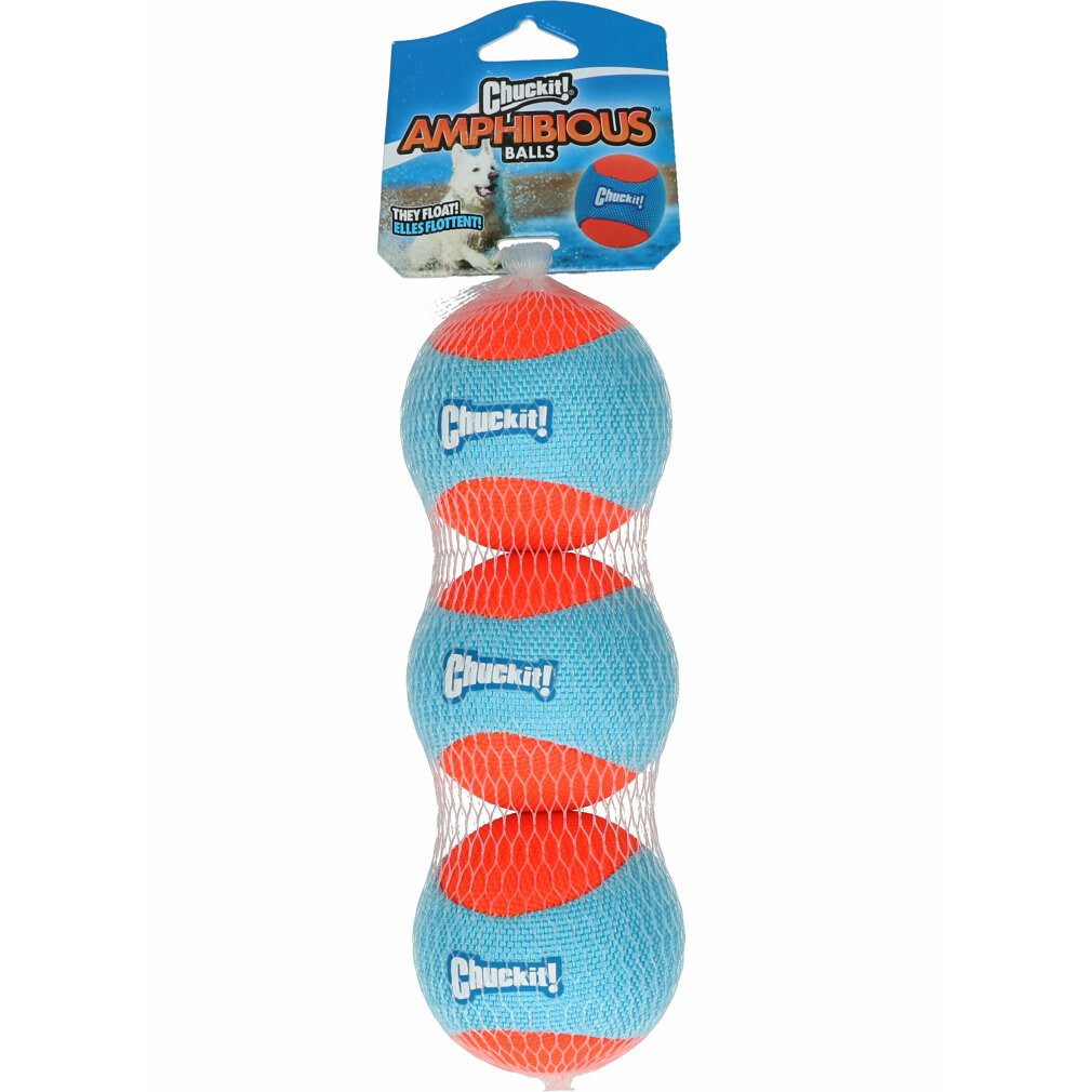 Chuckit Tierquietschie Amphibious Balls 3 pack