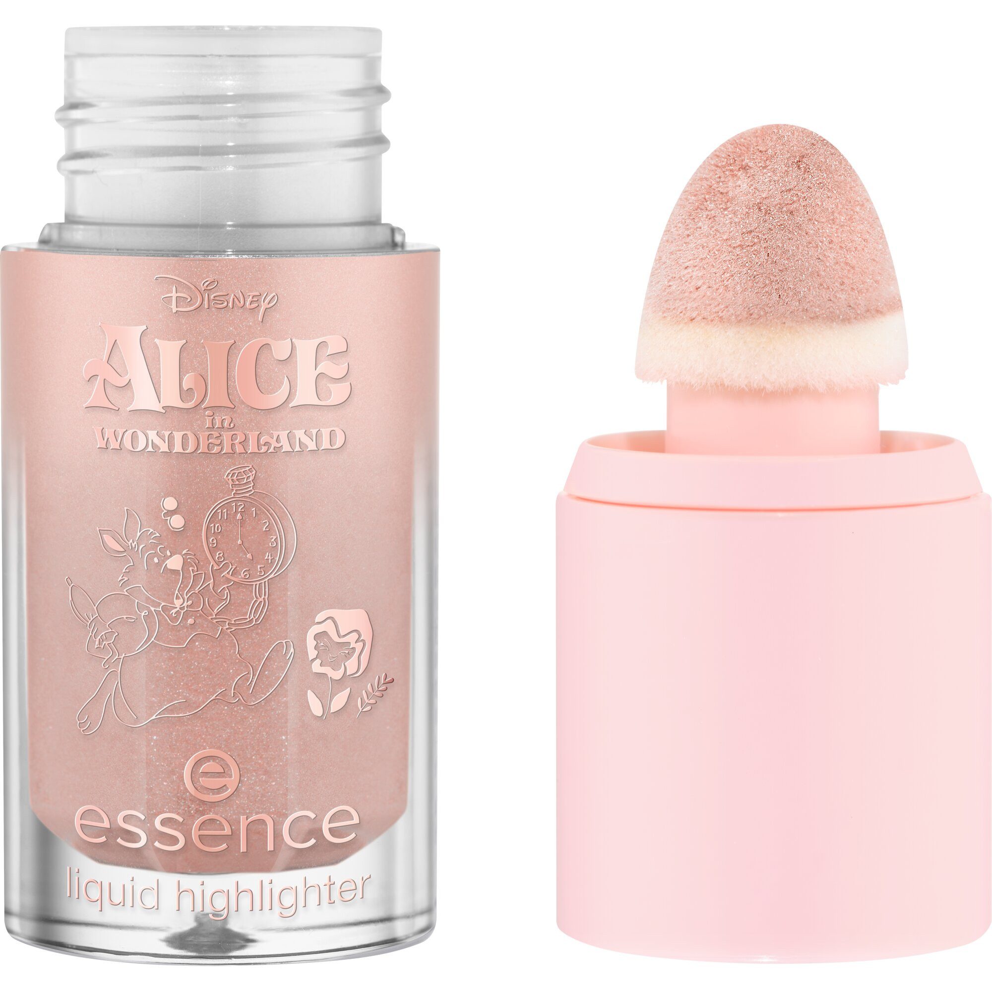 Essence Highlighter Disney Alice in Wonderland liquid highlighter, 3-tlg.
