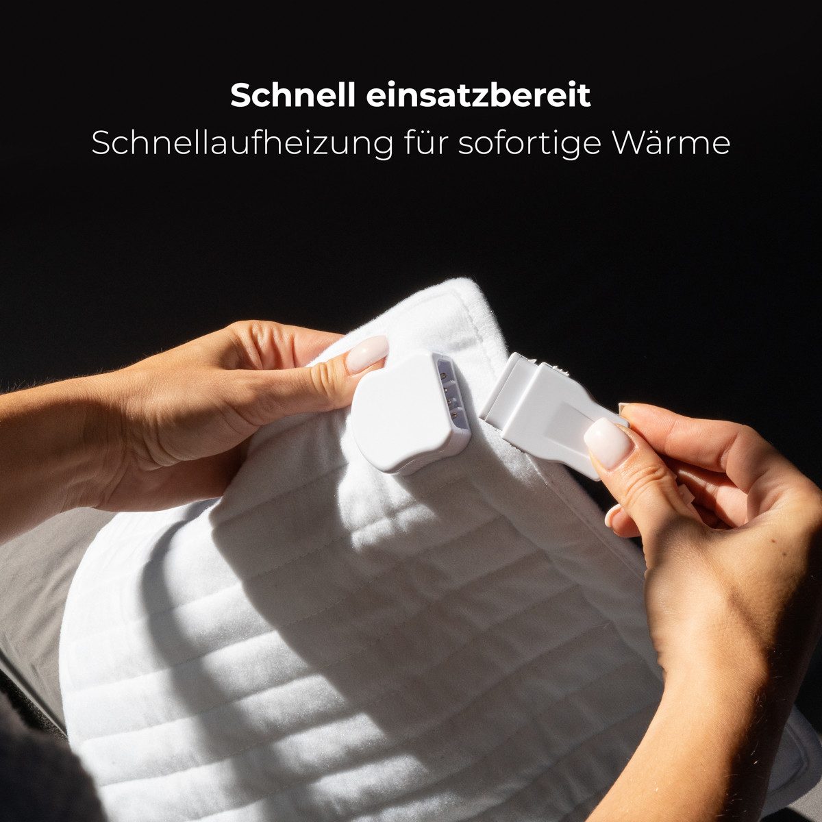 ProfiCare Heizkissen PC-HK 3059, 3 Temperaturstufen, Abschaltautomatik