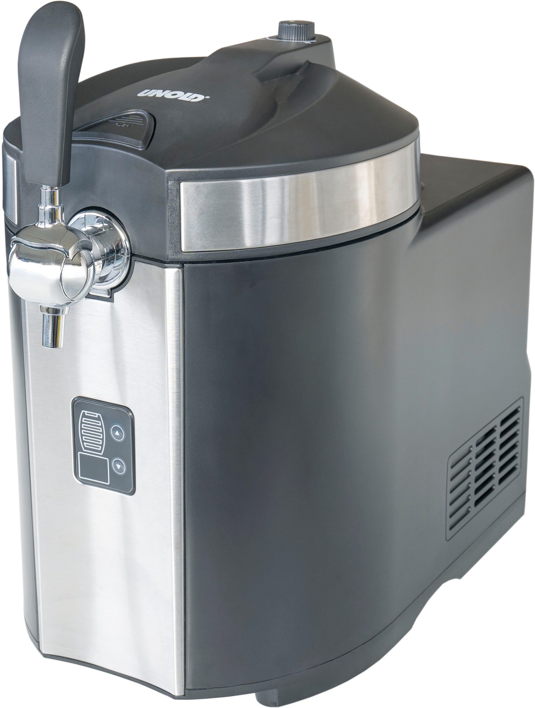 Unold Bierzapfanlage 48975 Franzl, für alle gängigen 5-Liter Bierfässer, mit Speed-Cooling-System