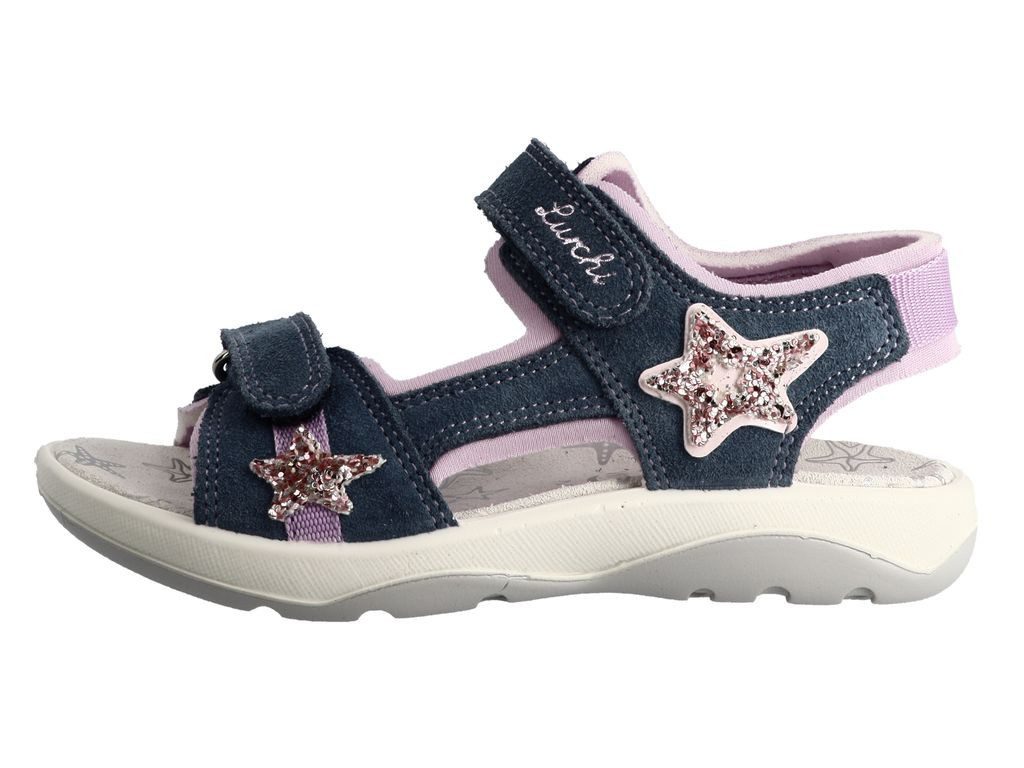 Lurchi Filia Sandale, Klettschuh mit Sternen, Größenschablone zum Download