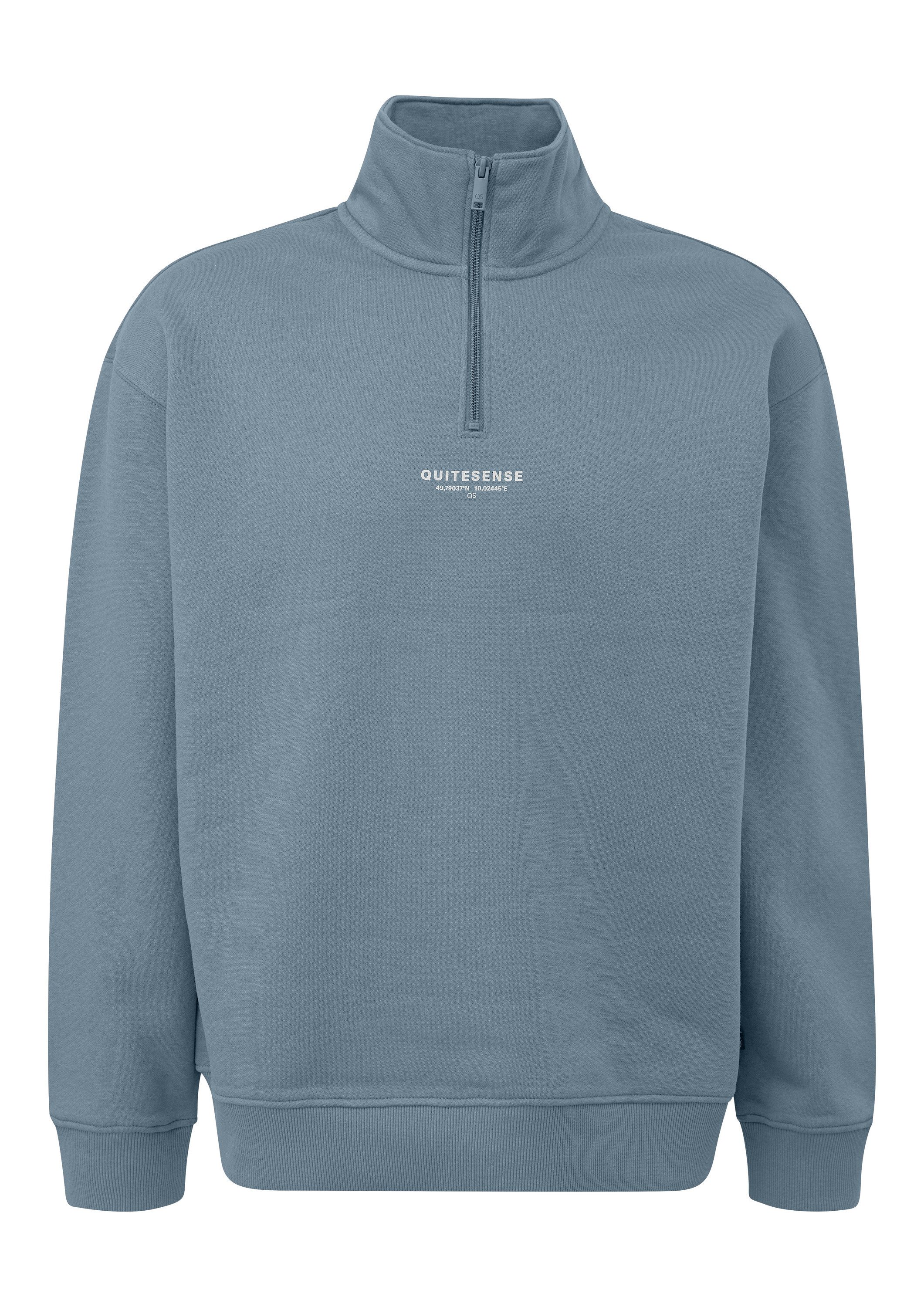QS Sweatshirt Sweatshirt Sweat-Troyer günstig online kaufen