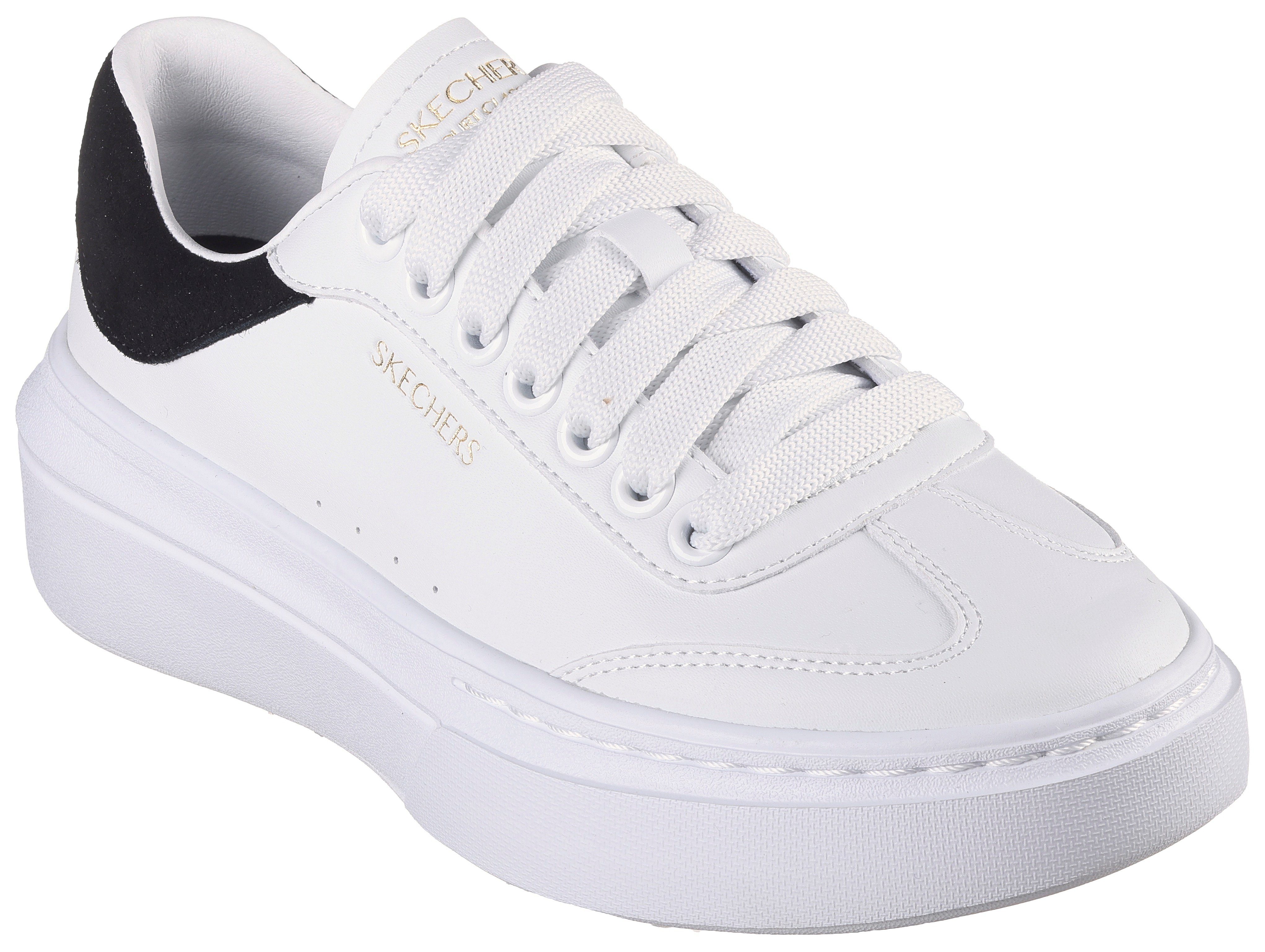 Skechers CORDOVA CLASSIC- Sneaker mit Kontrastbesatz white/black (20203204)