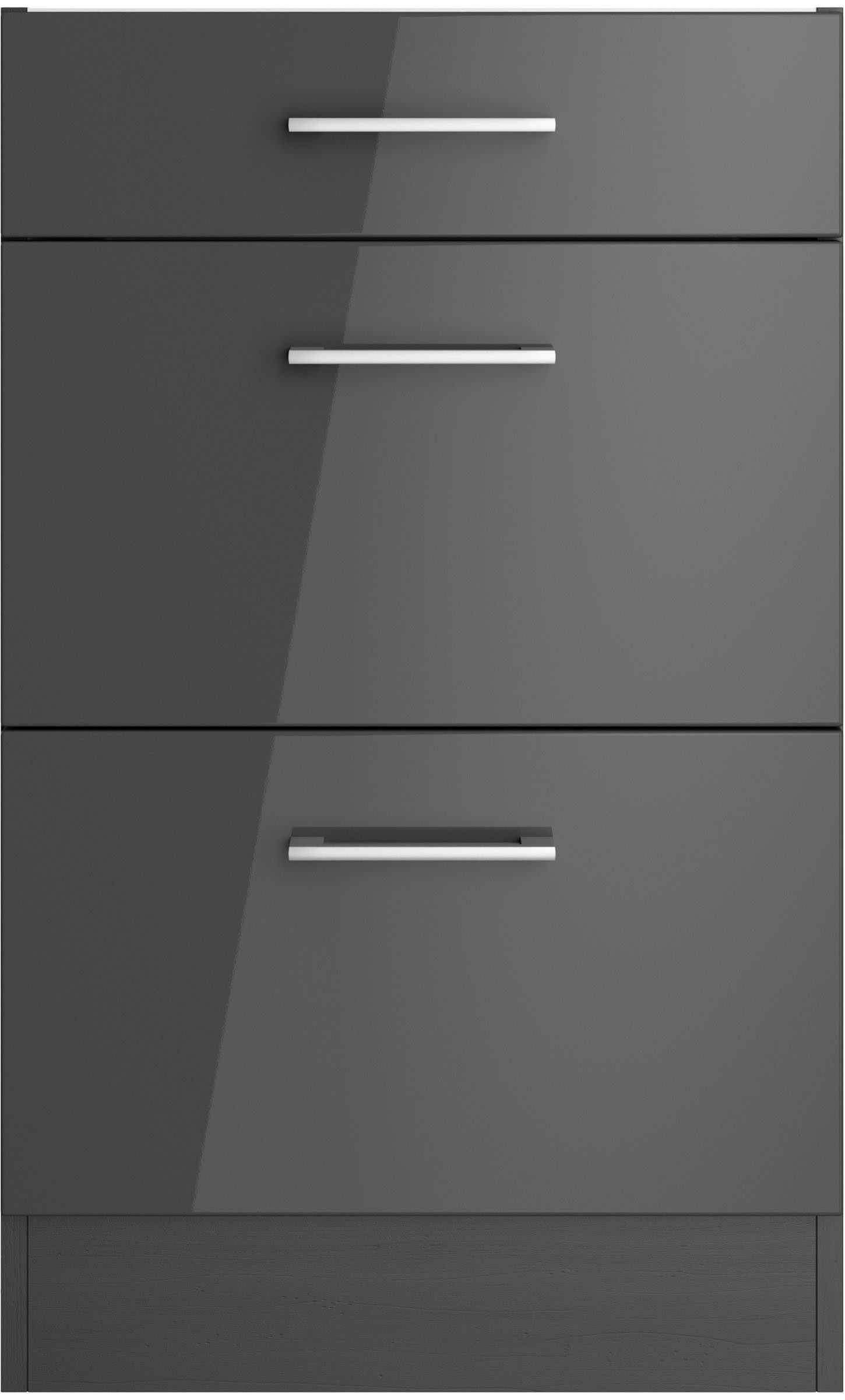 KOCHSTATION Unterschrank KS-Milan Auszugschrank 50 cm, matte oder hochglänz günstig online kaufen