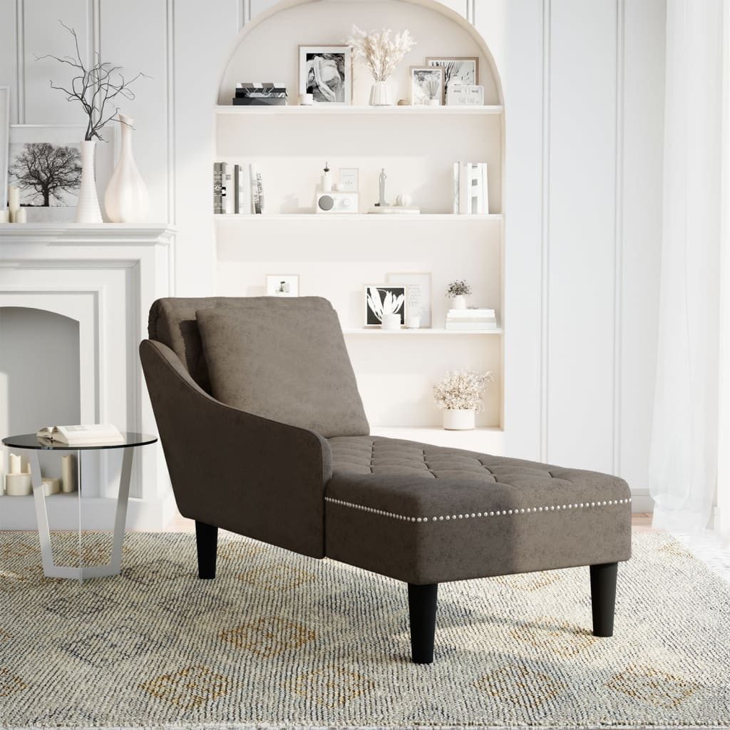 vidaXL Chaiselongue Chaiselongue mit Kissen & günstig online kaufen