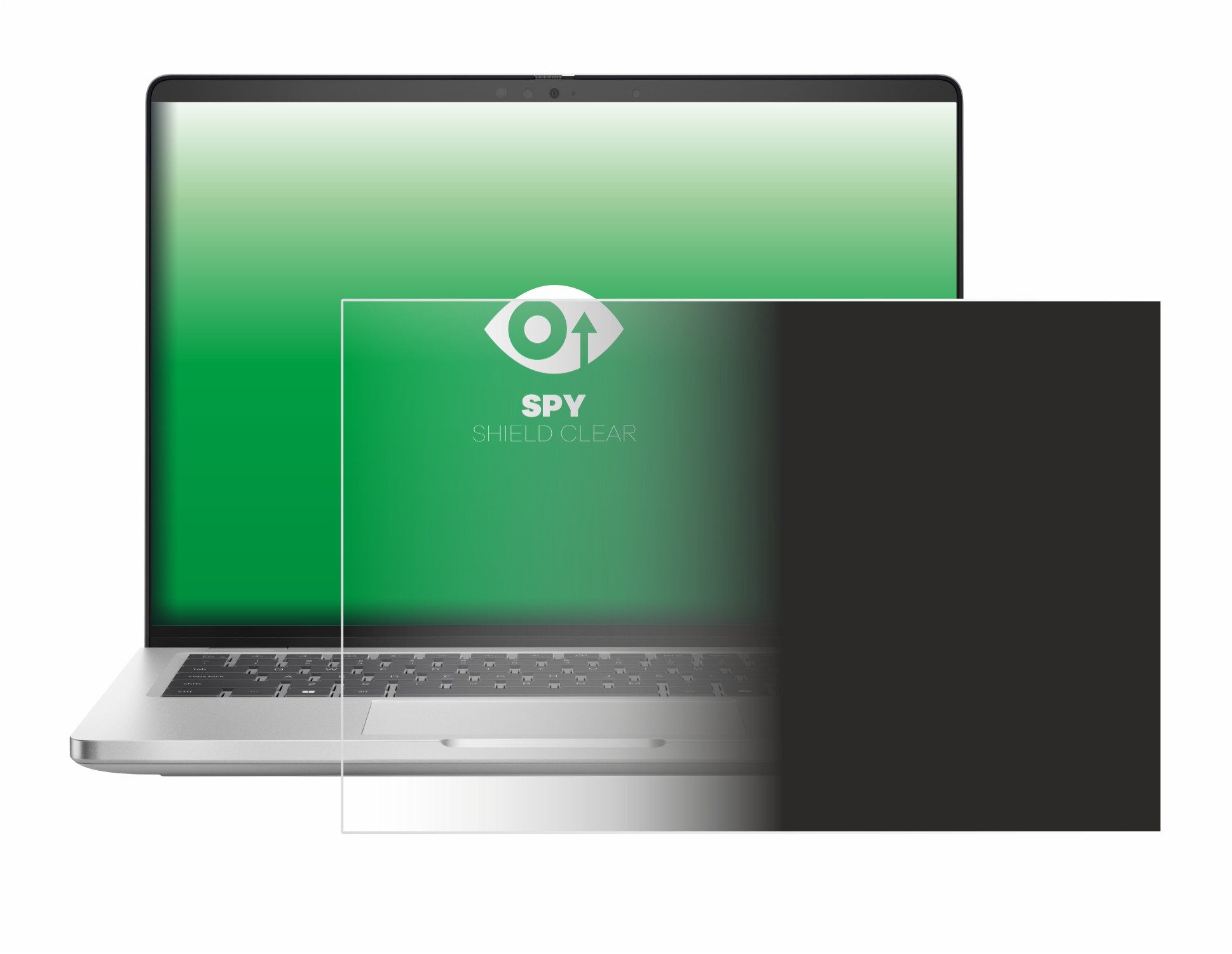 upscreen Displayschutzfolie Sichtschutzfolie für Dell Pro 14 Plus PB14250, Anti-Spy Privacy Sichtschutz Blickschutzfolie Blaulicht-Schutz