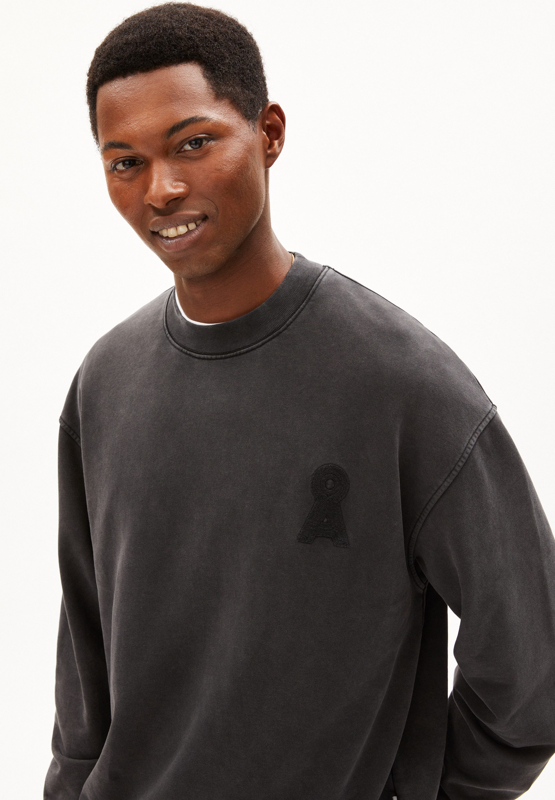 Armedangels Sweatshirt FAALOS GMT DYE Relaxed Fit