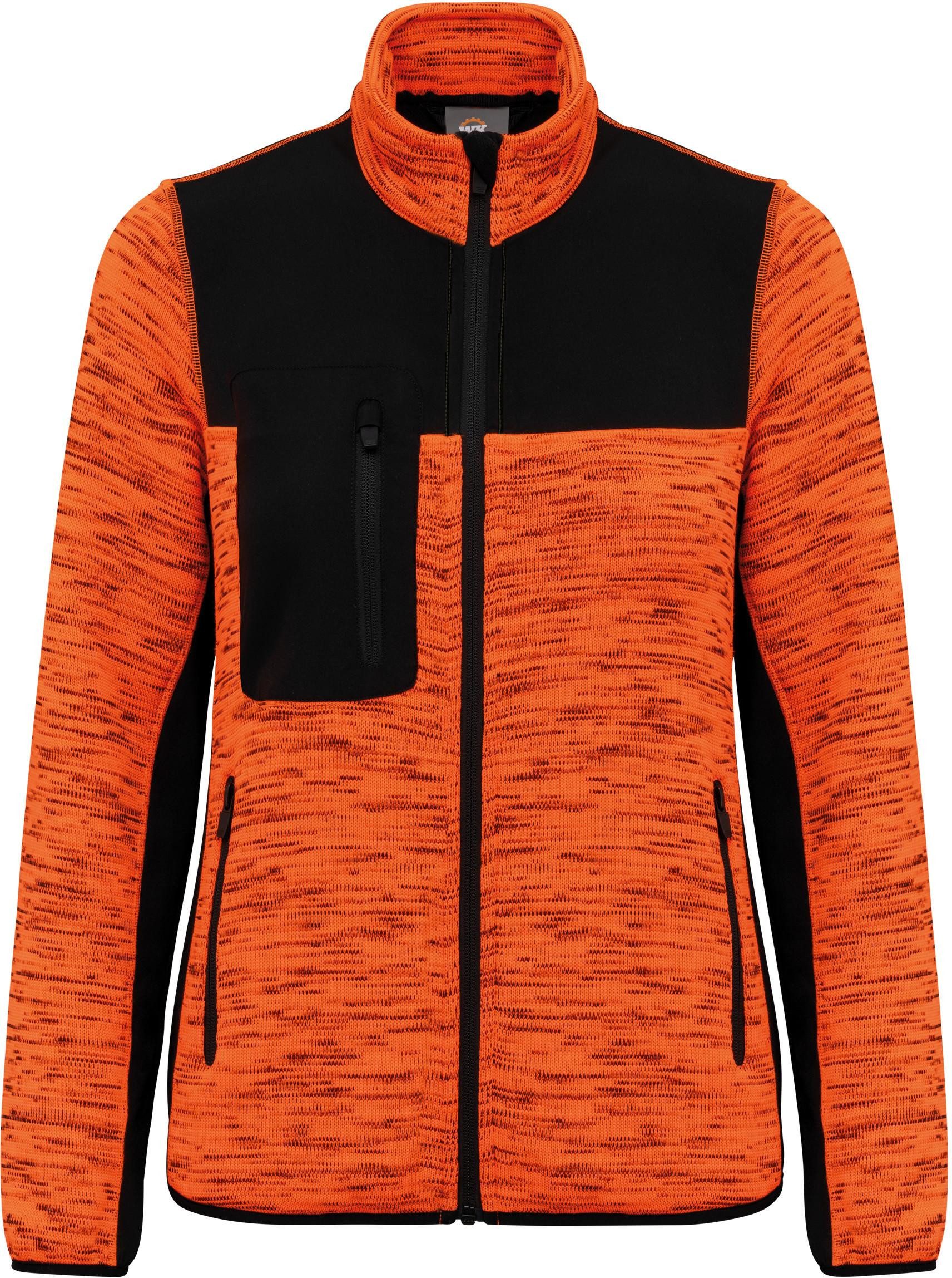 WK. Designed To Work Arbeitsjacke Recycelte Jacke aus Polyestertrikot für Damen