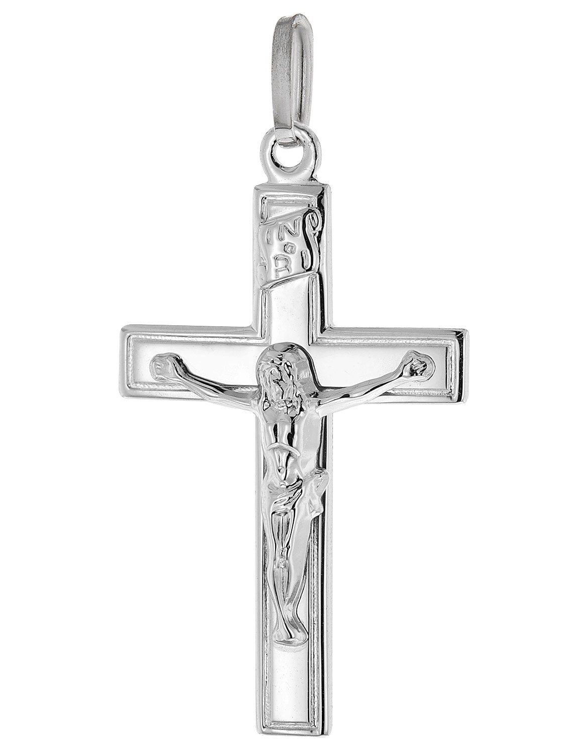 trendor Kette mit Anhänger mit Kruzifix -Anhänger 925 Silber günstig online kaufen