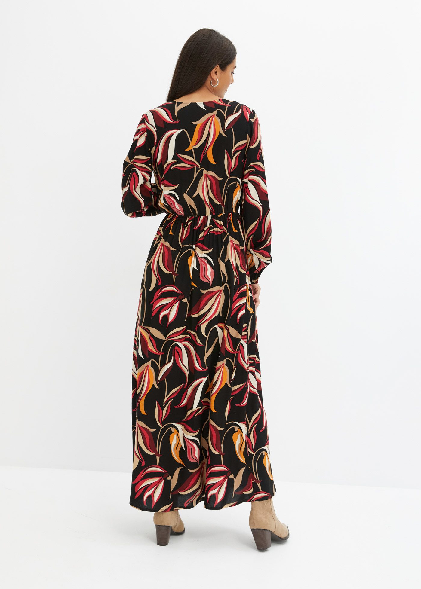 bonprix Maxikleid Maxikleid aus reiner Viskose günstig online kaufen