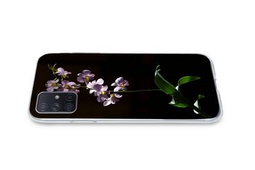 MuchoWow Handyhülle Orchidee - Blume - Rosa, Handyhülle Samsung Galaxy A51, Smartphone-Bumper, Print, Handy