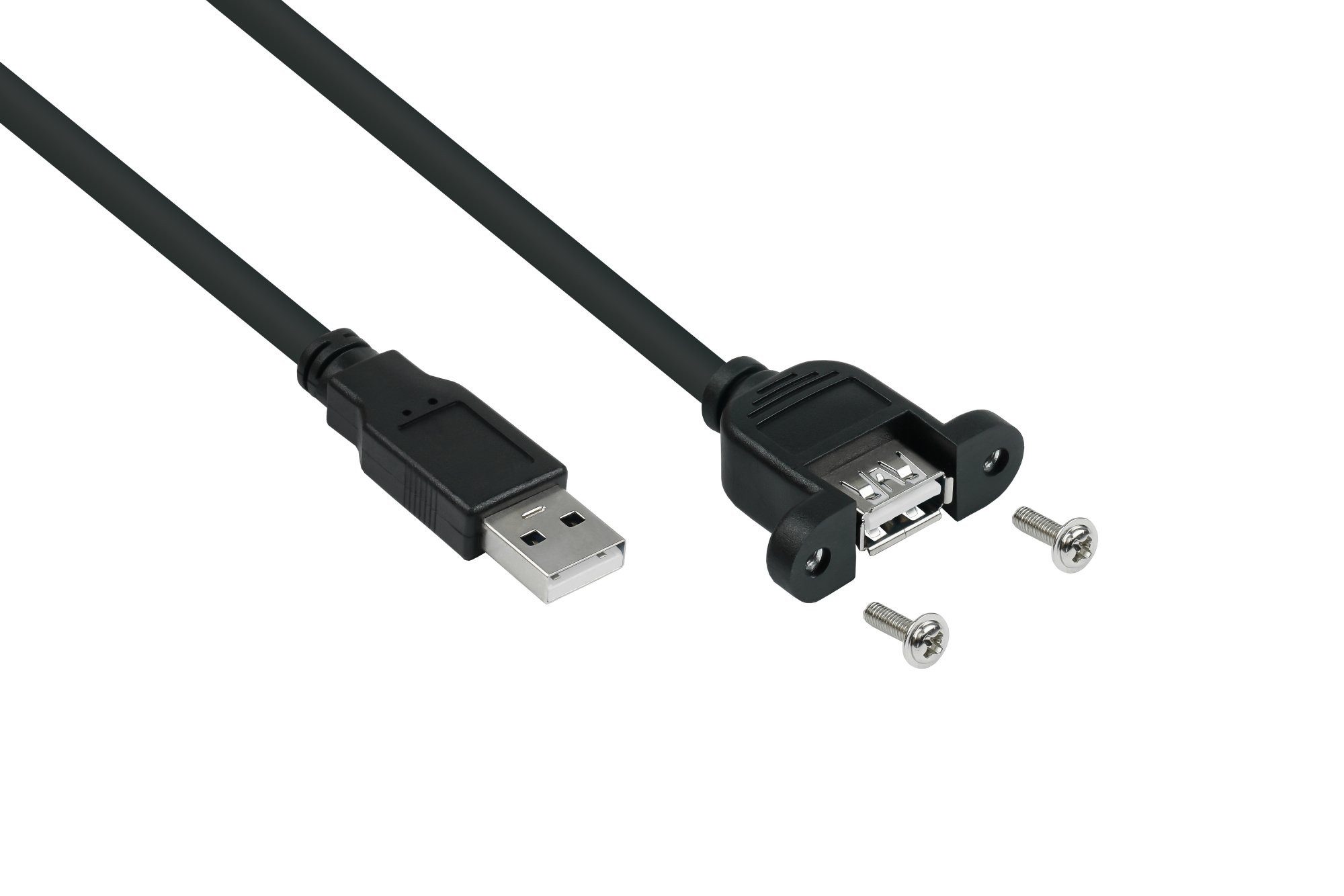 Kabelmeister USB-Kabel, (200 cm)