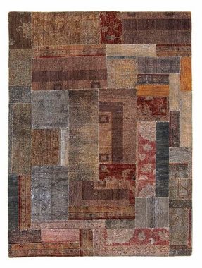 Wollteppich Patchwork Patchwork 272 x 181 cm, morgenland, rechteckig, Höhe: 8 mm, Handgeknüpft