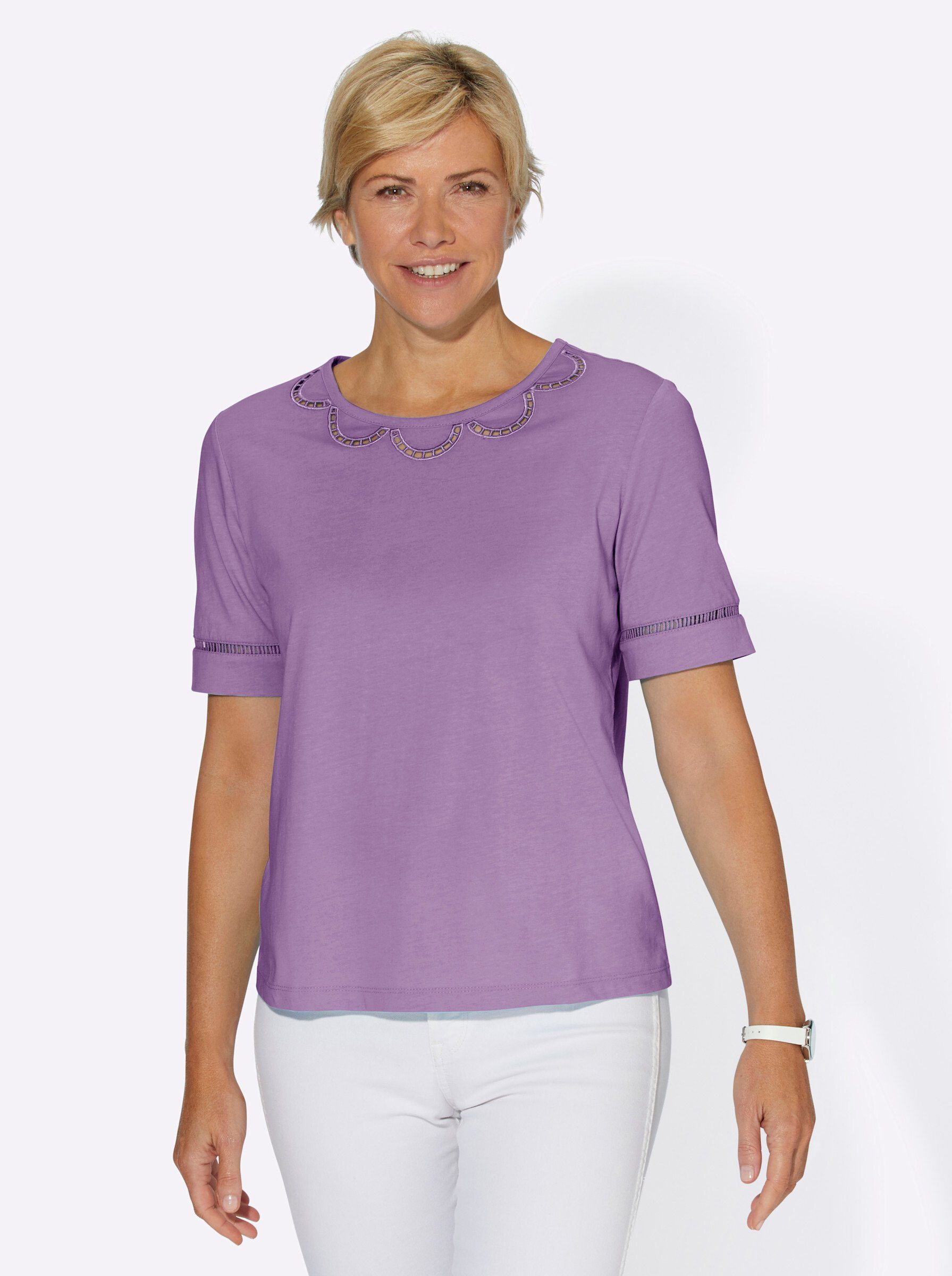 WITT WEIDEN T-Shirt lavendel