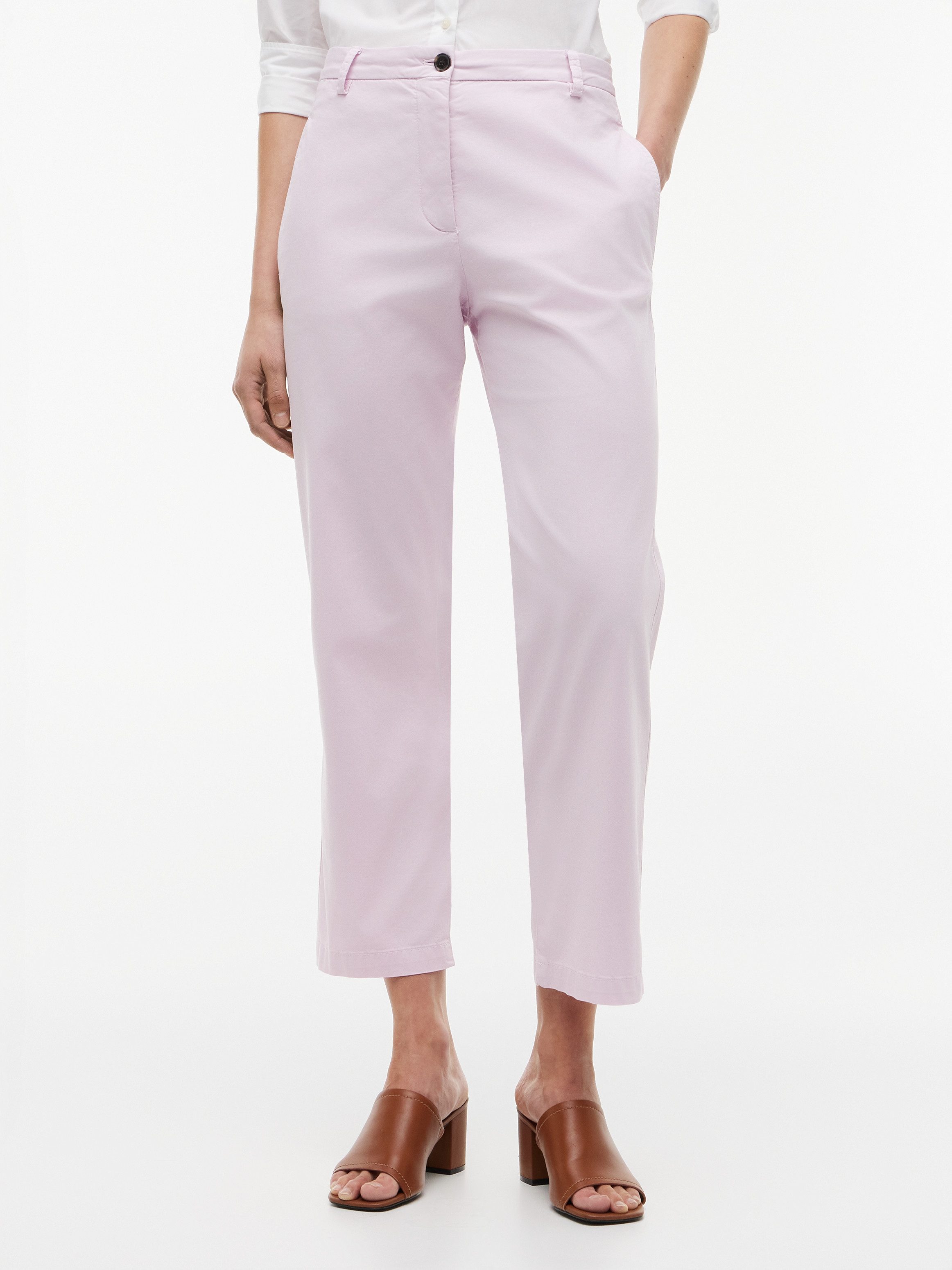 Tommy Hilfiger Chinohose CO GMD SLIM STRAIGHT CHINO mit mittlerer Leibhöhe