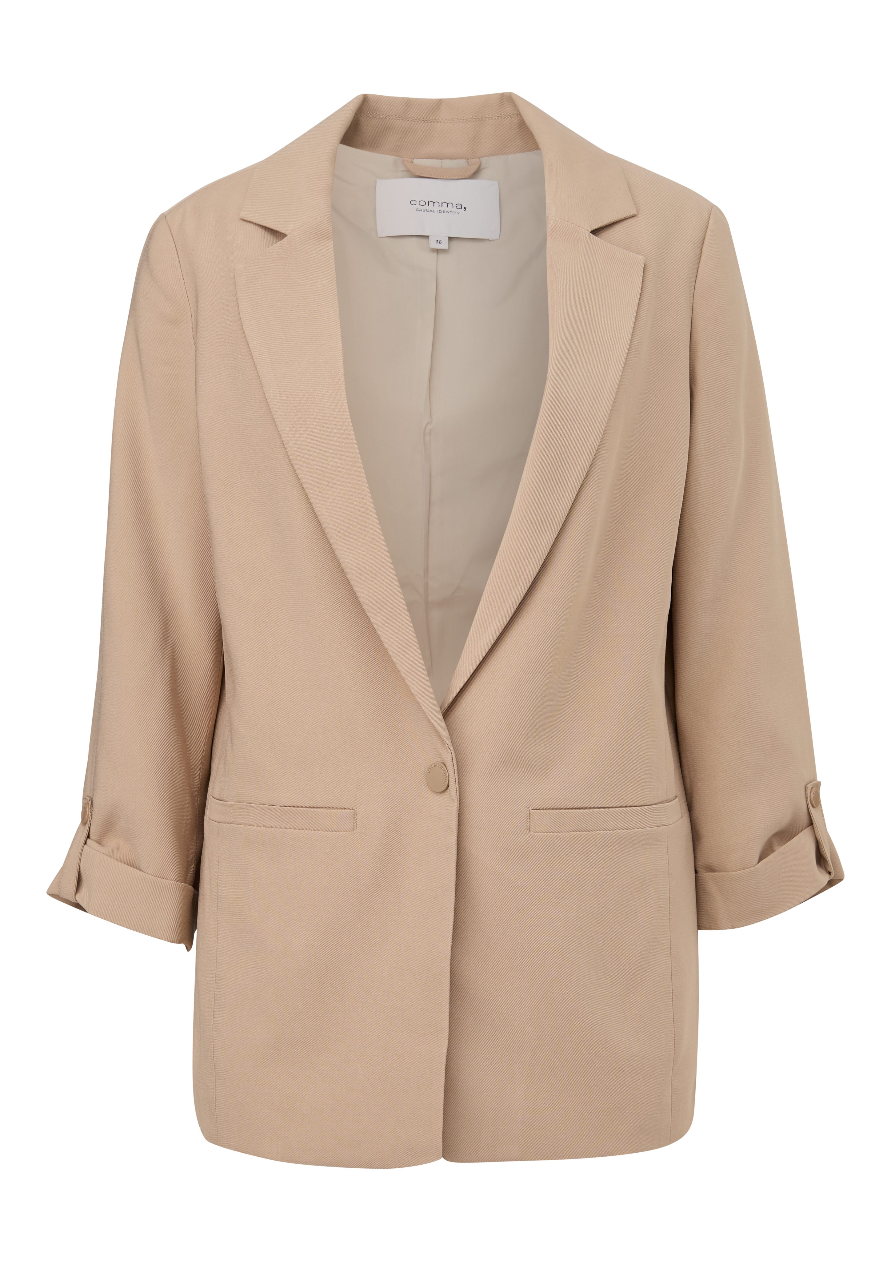 comma casual identity Blusenblazer Antaillierter Blazer günstig online kaufen
