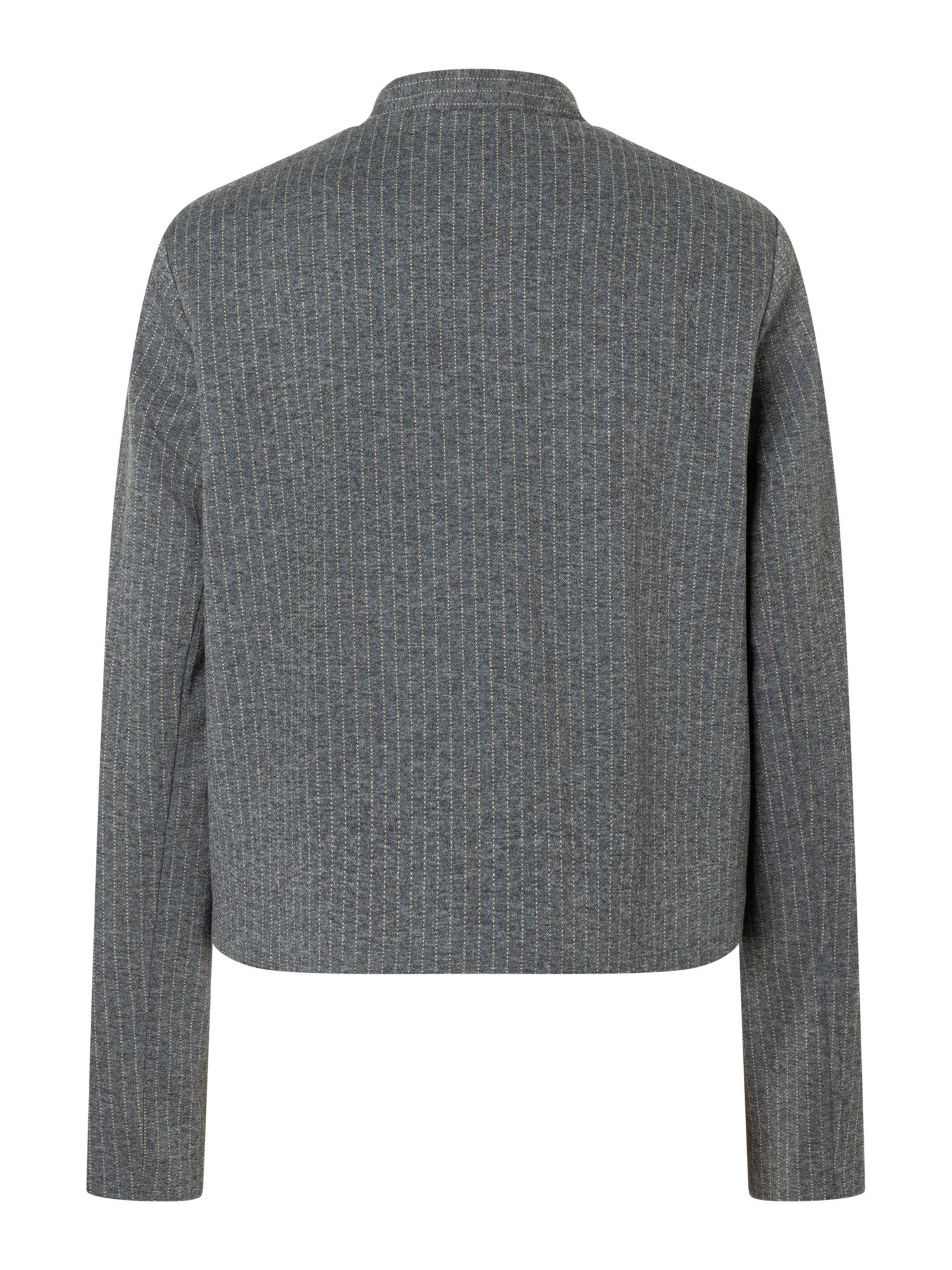 MORE&MORE Kurzblazer stilvoller, kurzer, Nadelstreifen-Blazer