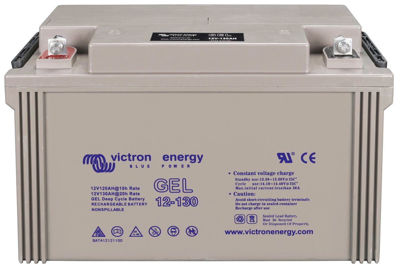 Solarmodulen 130 Anschluss Solar-Gel-Batterie Solarakkus V), und Zum Ah (12 Sunset von Stromsets