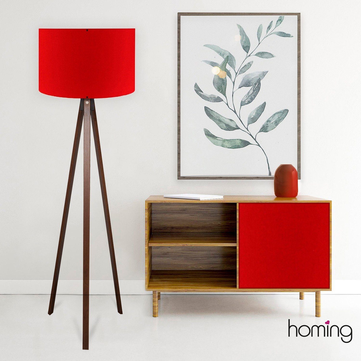 Opviq Stehlampe 100% MDF, 140 cm günstig online kaufen