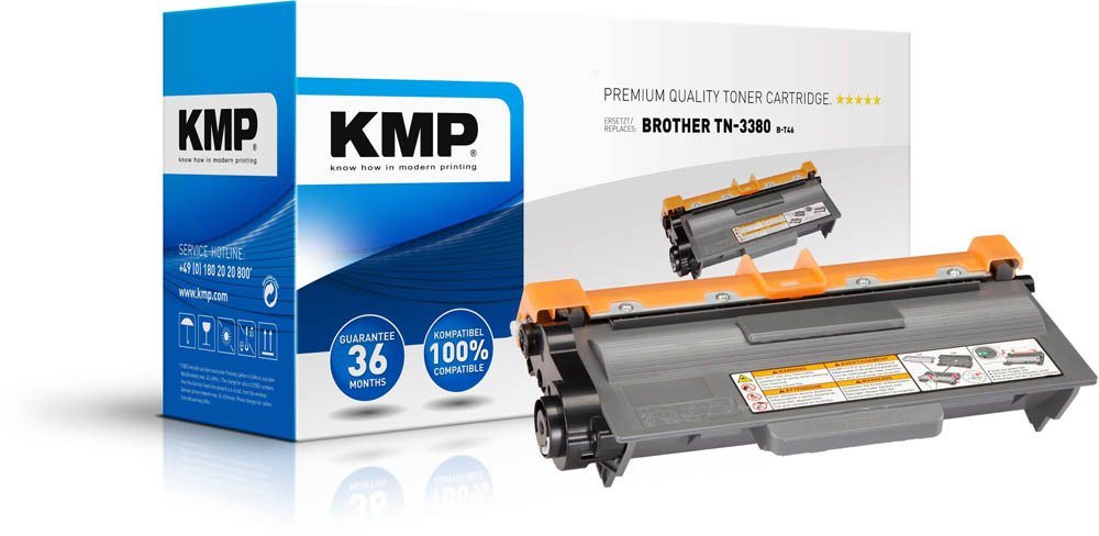 Thumbnail - KMP Tonerkartusche 1 Toner B-T46 ERSETZT Brother TN-3380 - black, (1-St)