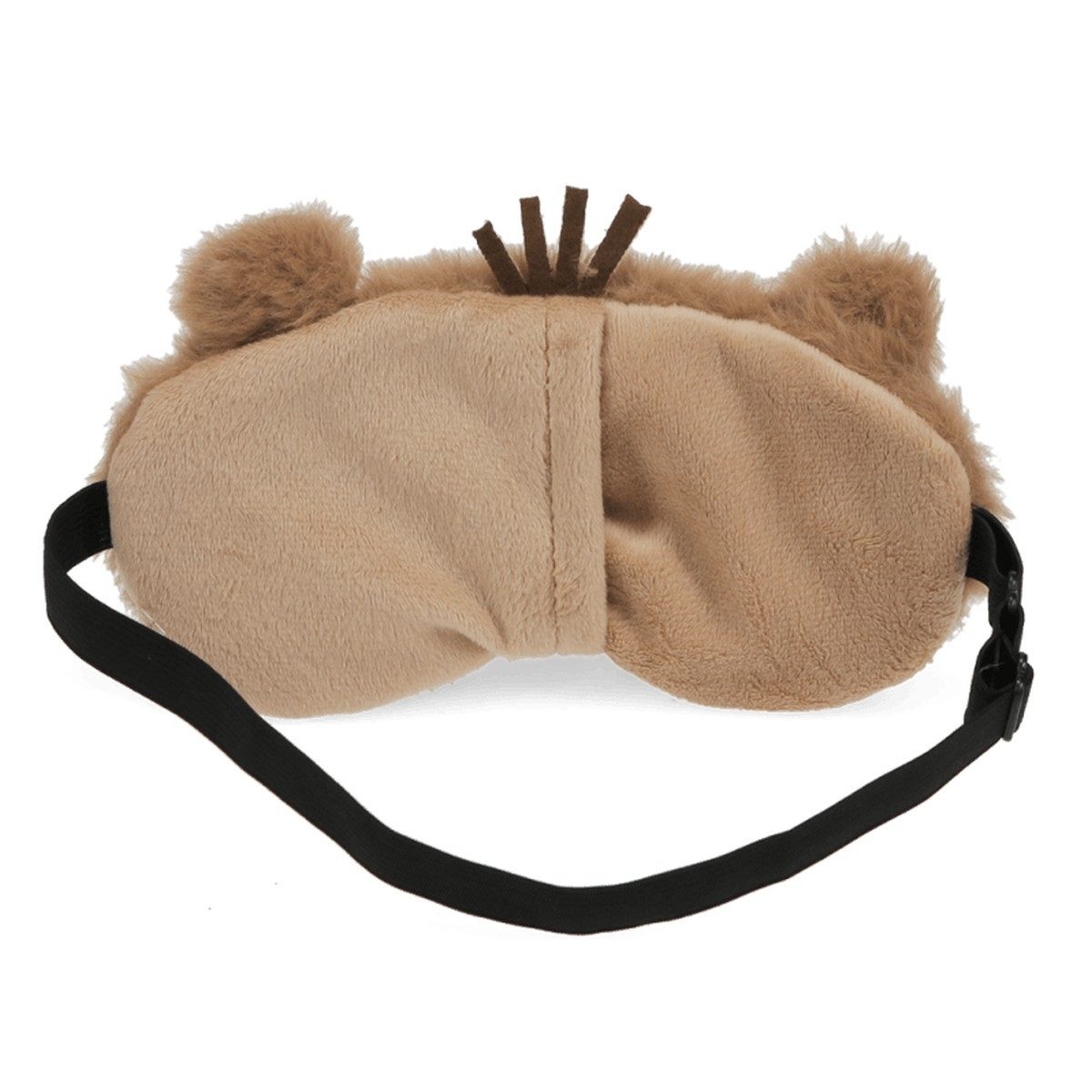 Rex London Schlafmaske Flauschige Augenmaske Capybara Schlafmaske für Kinder, Einzelartikel, 1-tlg., 1 Schlafmaske, flauschige Schlafmaske mit Capybara-Motiv