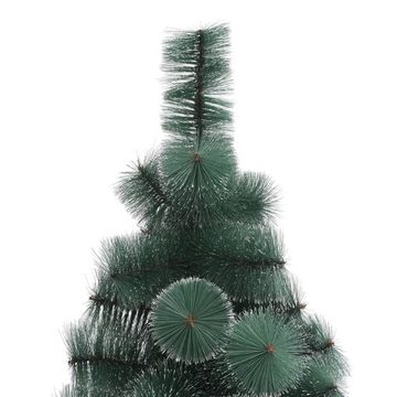 vidaXL LED Baum Künstlicher Weihnachtsbaum mit LEDs Grün 150 cm PVC & PE