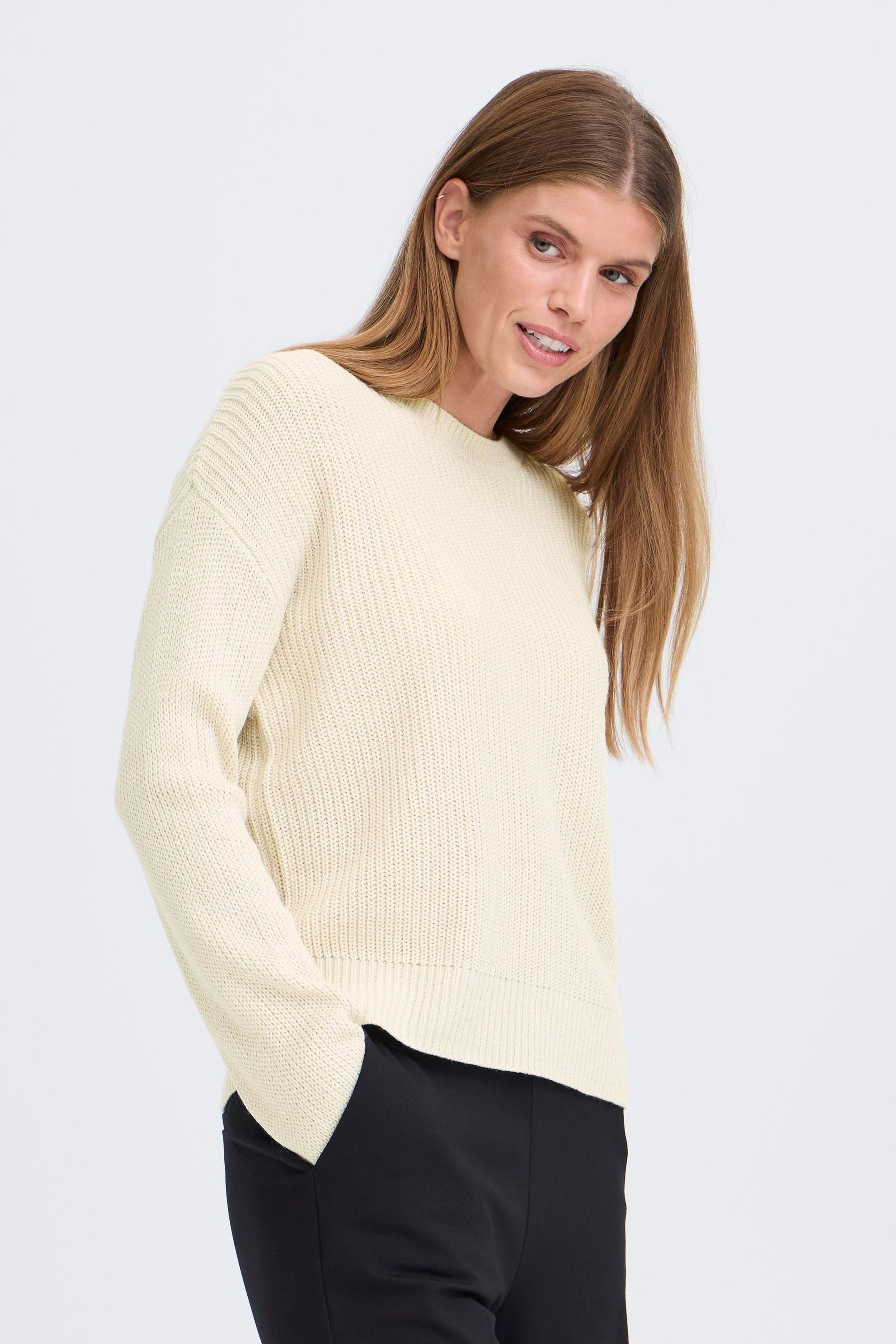 OXMO Strickpullover OXFKIMNI Kuscheliger Strickpullover günstig online kaufen