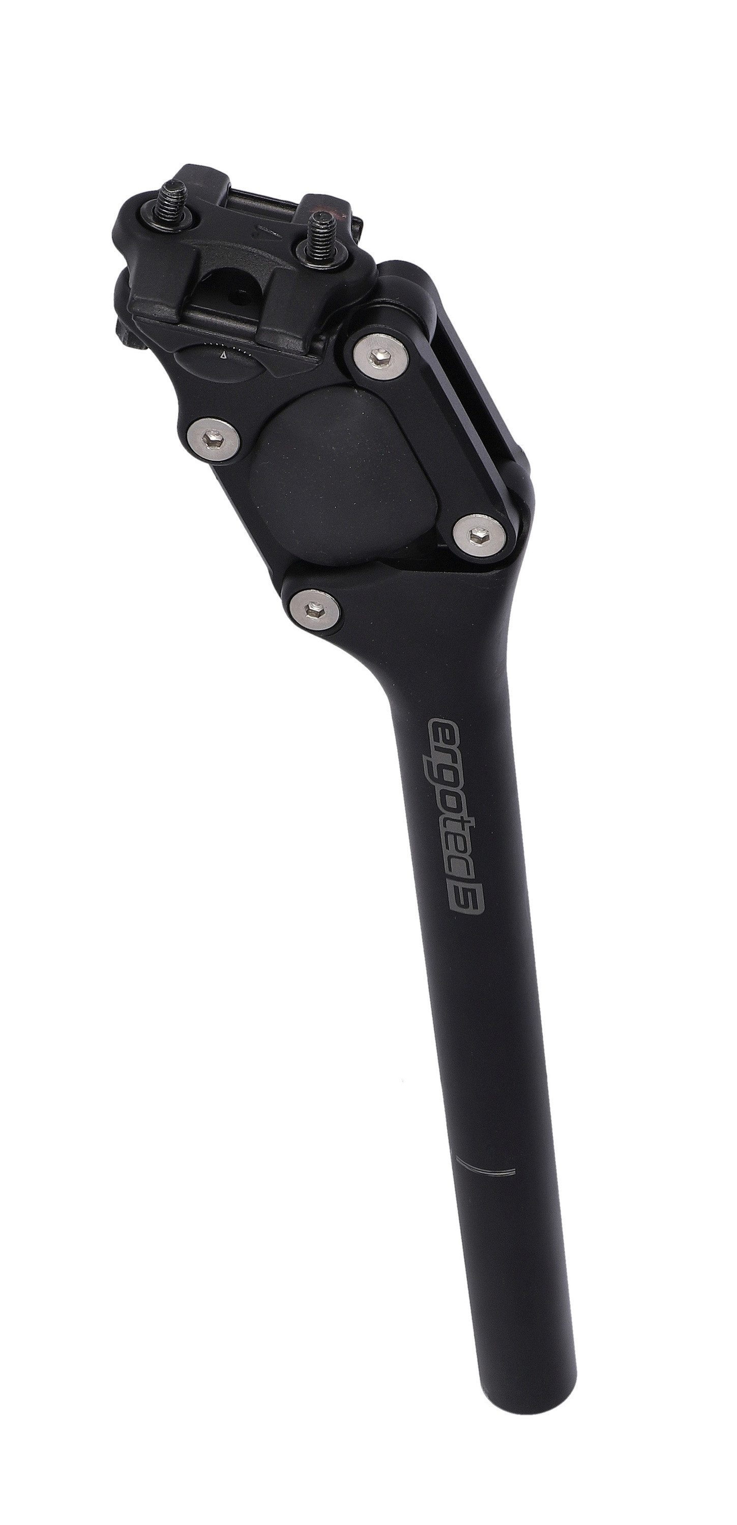 Ergotec Sattelstütze, Parallelogramm-Federsattelstütze PM-705N, Ø27,2, 350mm