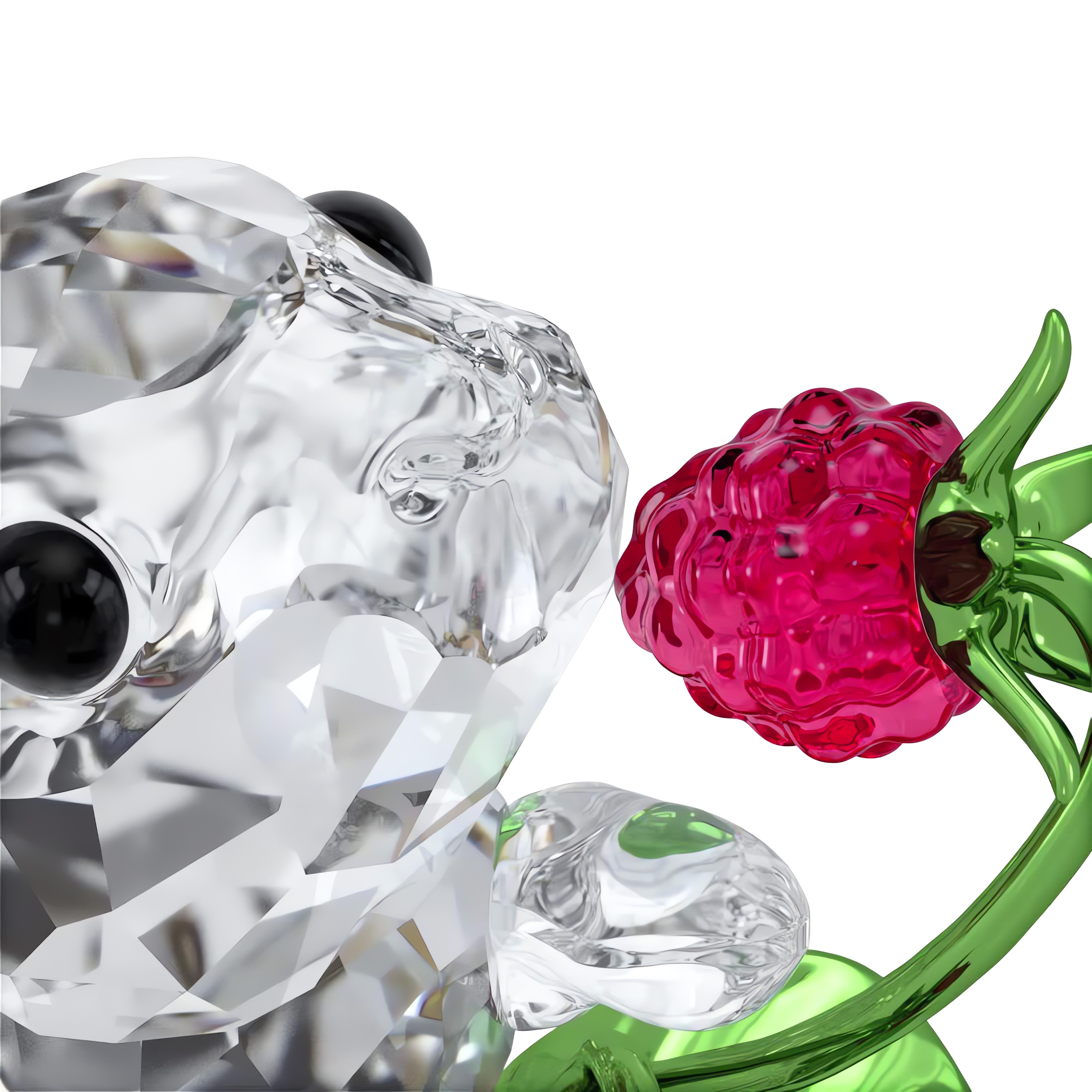 Swarovski Tierfigur Dekofigur Kristallfigur Sammelfigur Idyllia Hase und Himbeeren, (1 St)