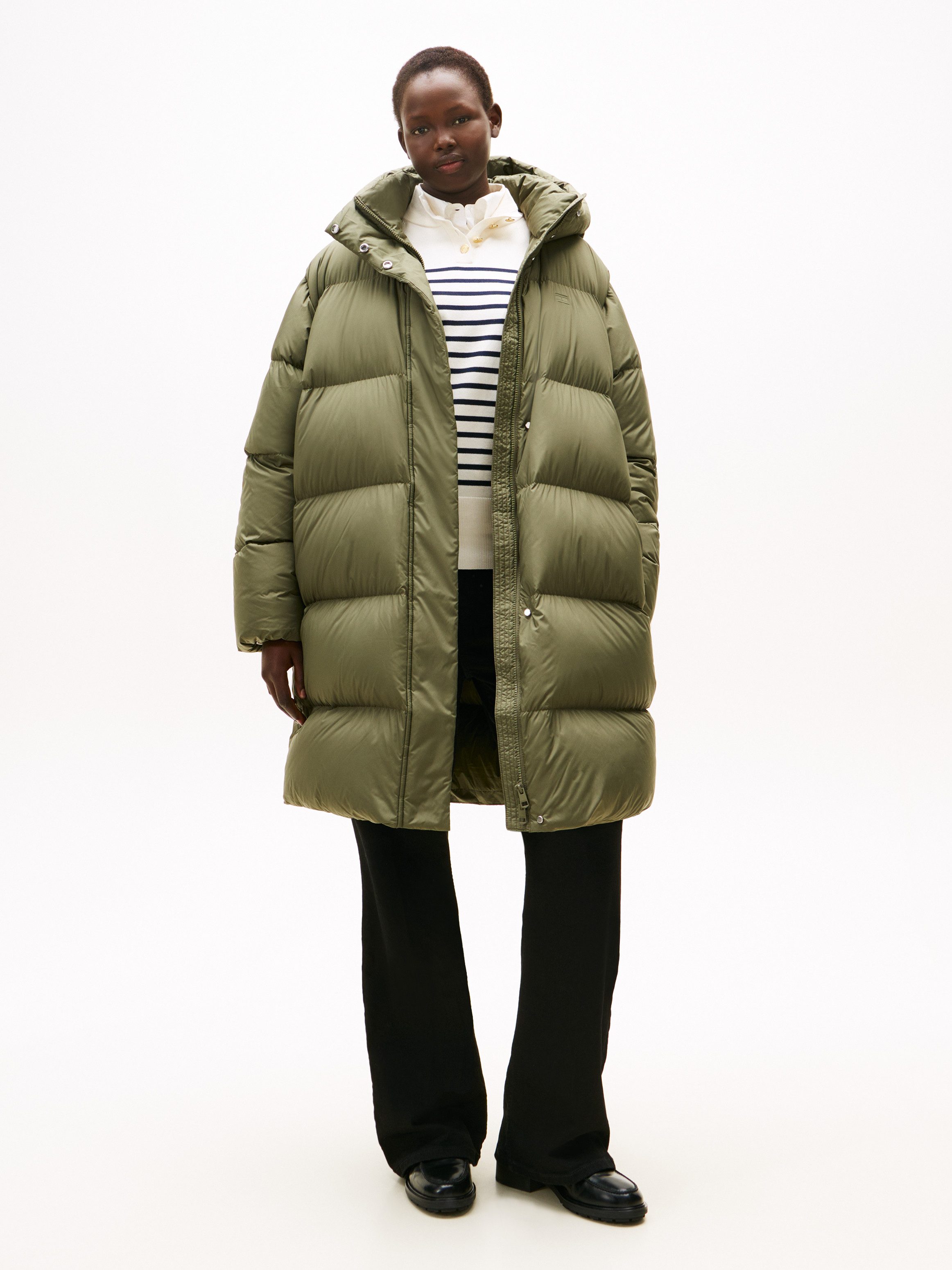 Tommy Hilfiger Curve Daunenmantel CRV MODERN DOWN REG COAT in großen Größen günstig online kaufen