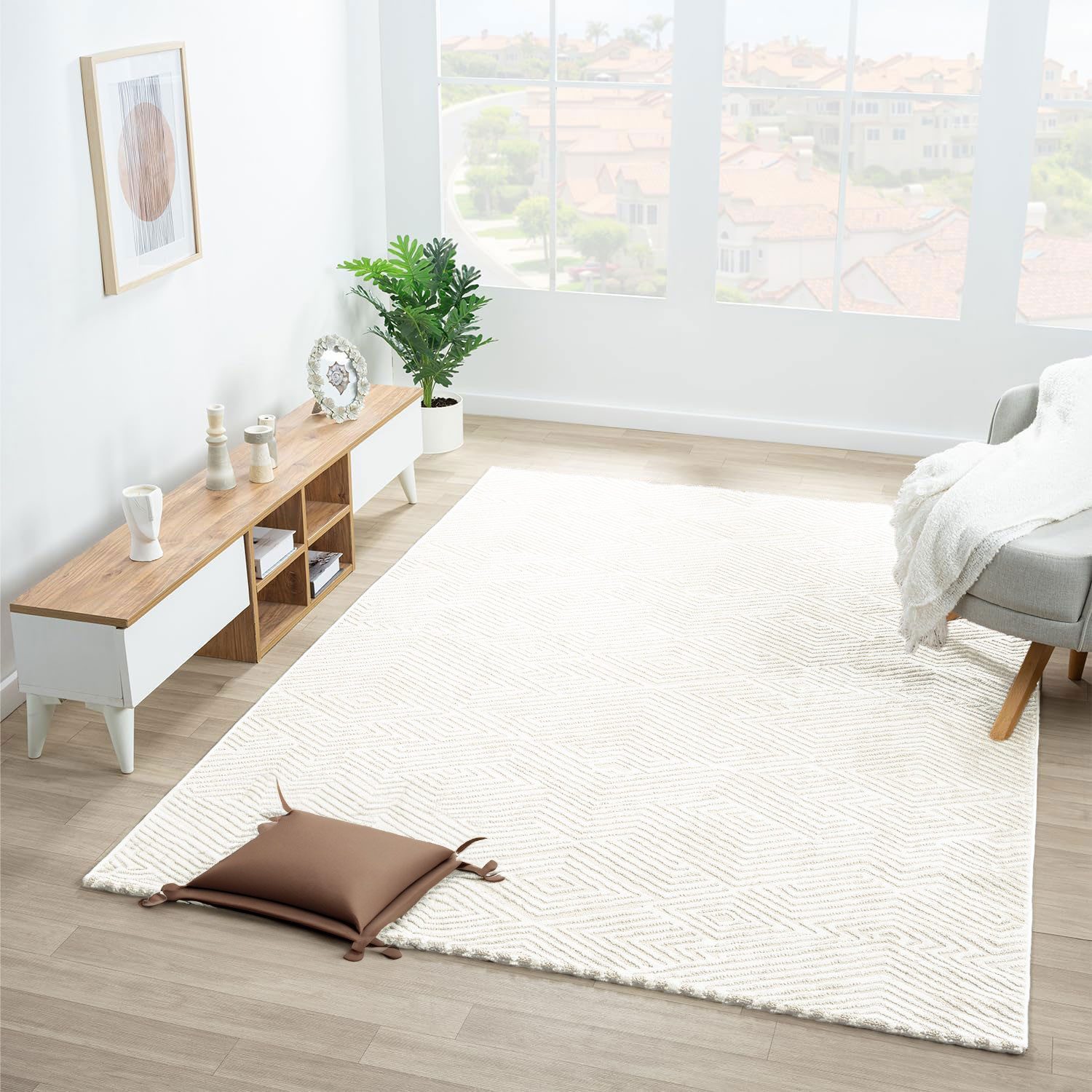Vimoda Designteppich Costalight, Attraktives Design, Rechteckig, günstig online kaufen