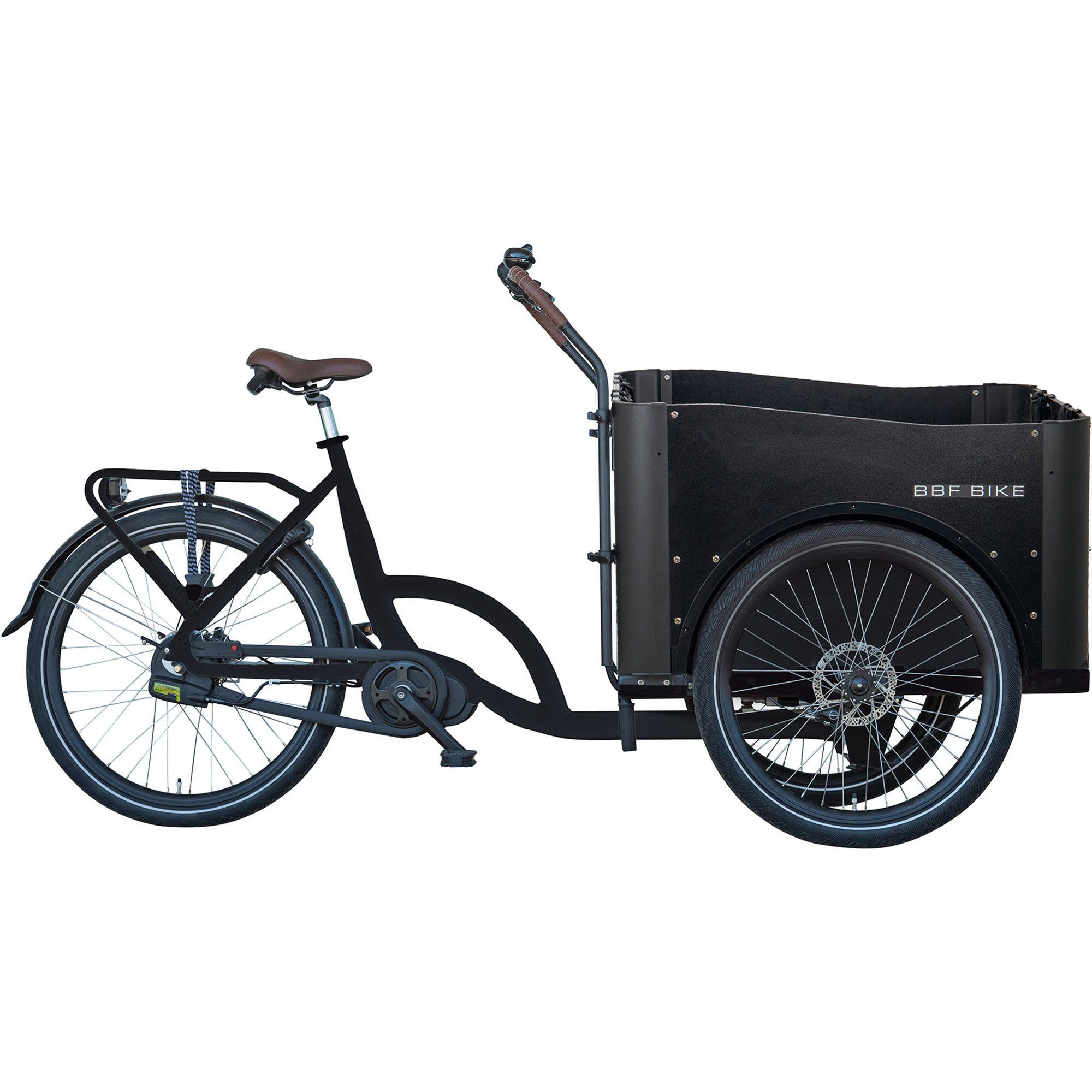 BBF Bikes E-Bike eCargorider 3.2 Premium, 7 Gang, Nabenschaltung, Heckmotor, 468 Wh Akku, E Bike Elektro Bike Pedelec Lastenfahrrad Lastenrad E Cargo Bike Rad