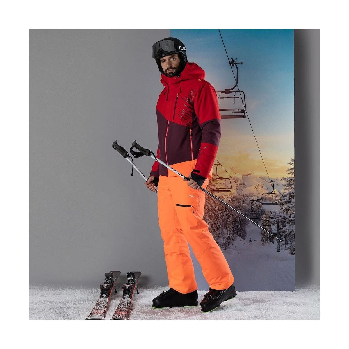 CMP Skihose MAN Pant Herren-Skihose aus Twill