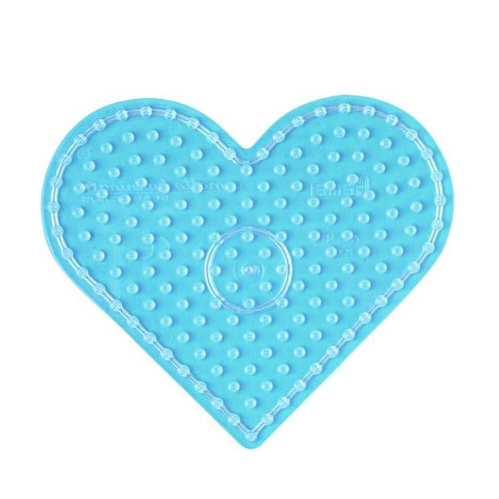 Hama Bügelperlen Hama Stiftplatten-Set Basic II, transparent für Maxi-Bügelperlen